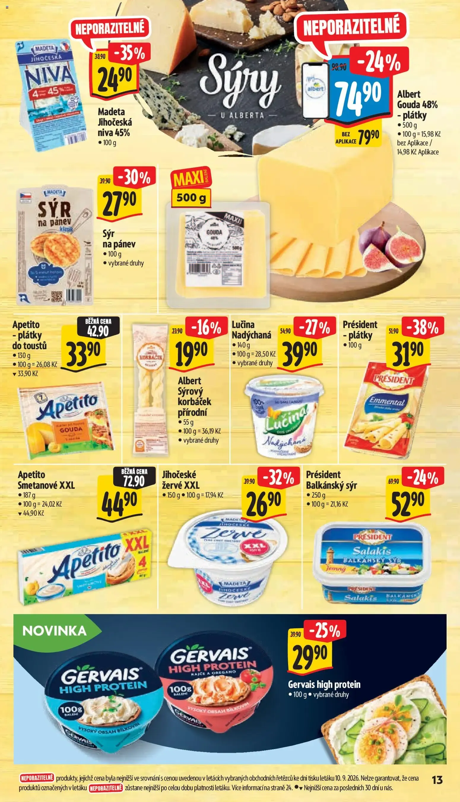 Albert leták - Supermarket - Šumperk od 16.09.2026 - Akční leták - 16. září 22. září 2026 - Page 23