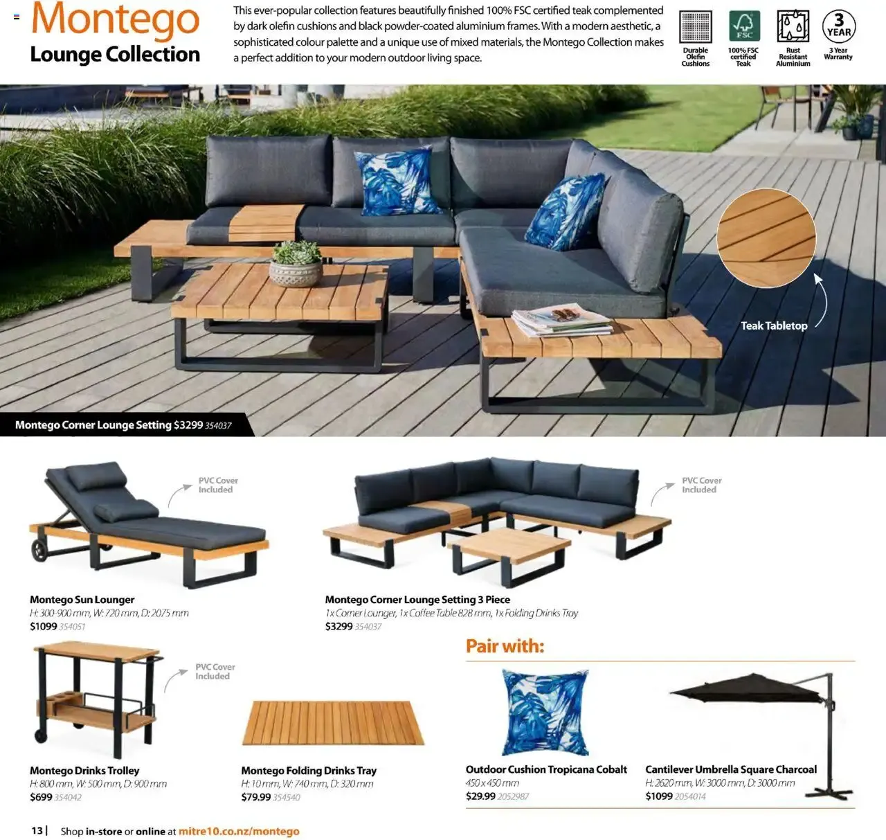 Mitre 10 Outdoor Living 2025 - 2026 Collection from 16 October to 31 December 2026 - Catalogue Page 16