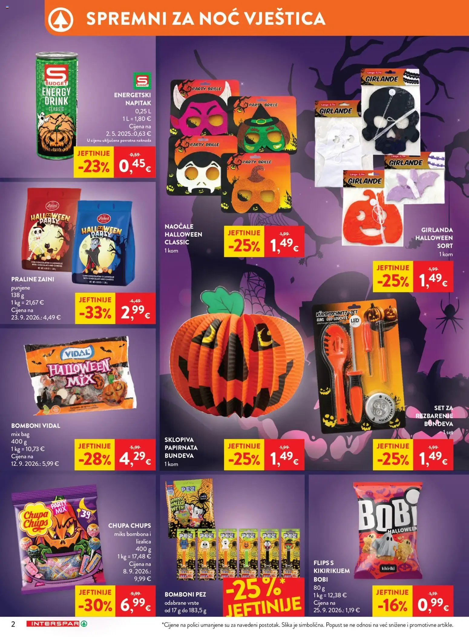 Katalog Interspar Katalog novi od 14.10.2026 na listanje > letak digitalni od 14. listopada do 27. listopada 2026. - Pregled Stranica 2