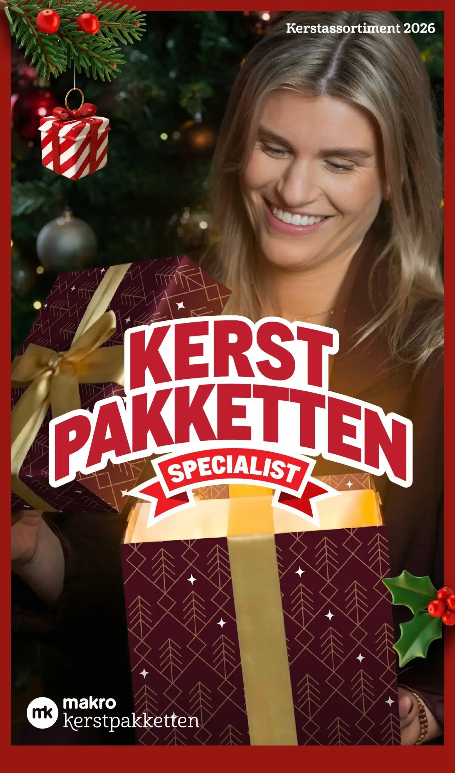 Kerstassortiment 2026 van 20 oktober tot 31 december 2026 - Folder pagina 1