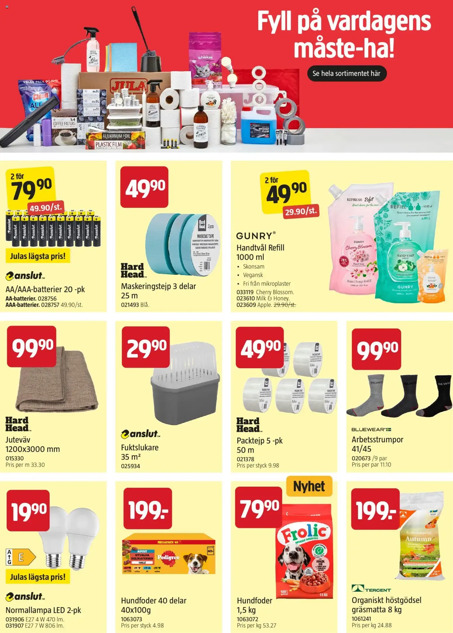 Jula erbjudanden från 24/09/2026 - 07/10/2026 > Reklamblad nuvarande rabatter från 24 september till 7 oktober 2026 - Reklamblad sidor 10