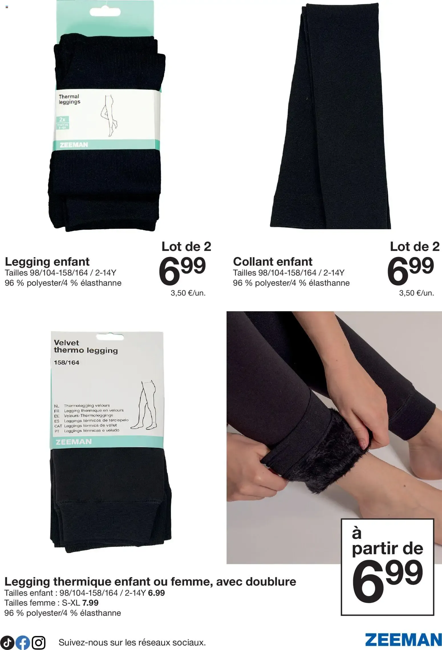 Cette semaine : des pyjamas chauds pour tout le monde. du 24 octobre au 6 novembre 2026 - Catalogue page 19