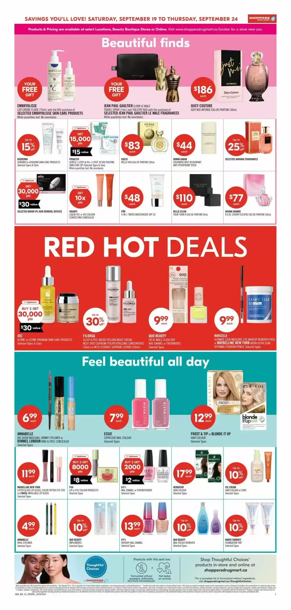 Shoppers Drug Mart flyer week 38 from September 19 to September 24 2026 - flyer page 13