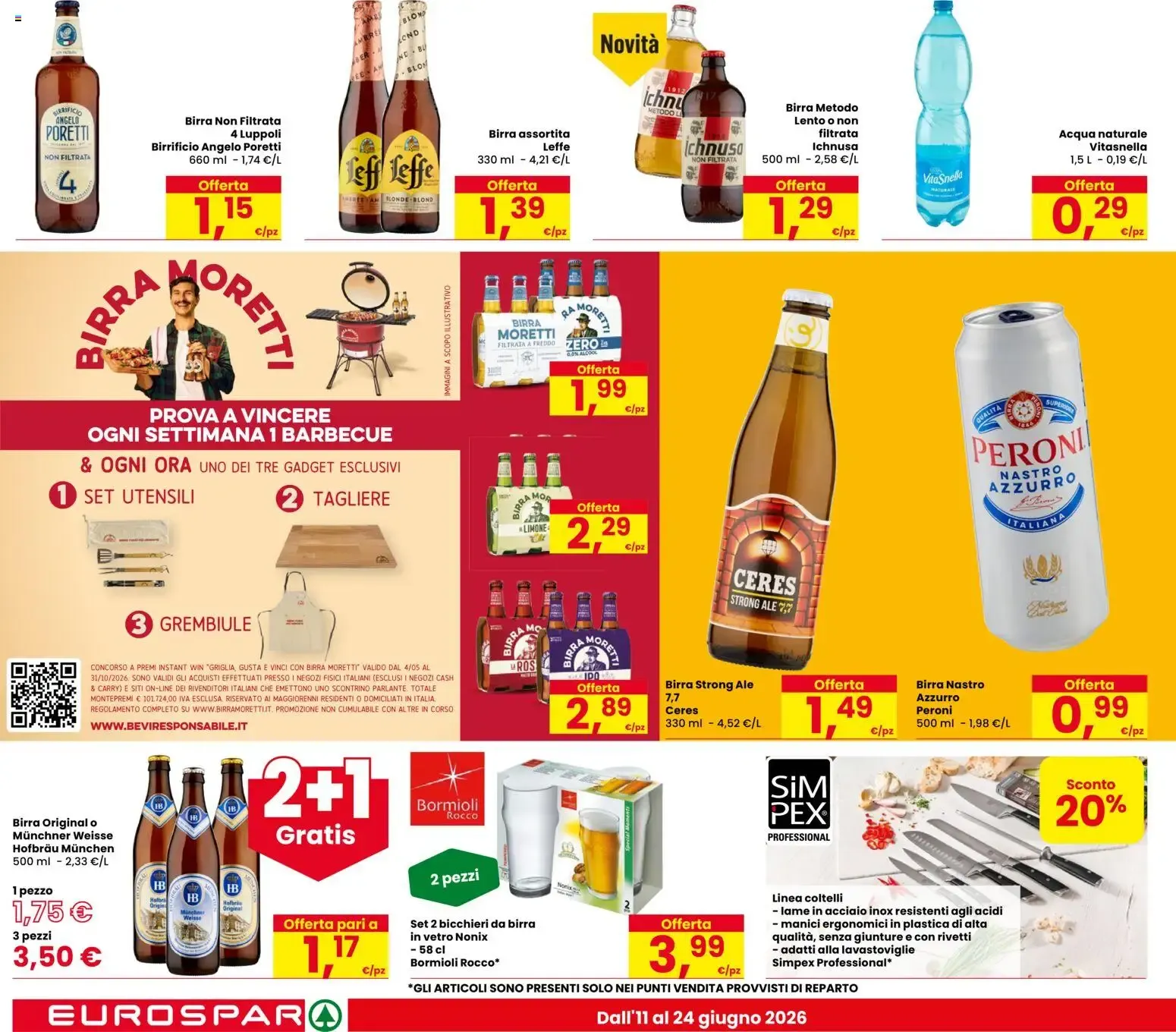 Eurospar Fresche Offerte da 11 giugno a 24 giugno di 2026 - Pagina del volantino 8