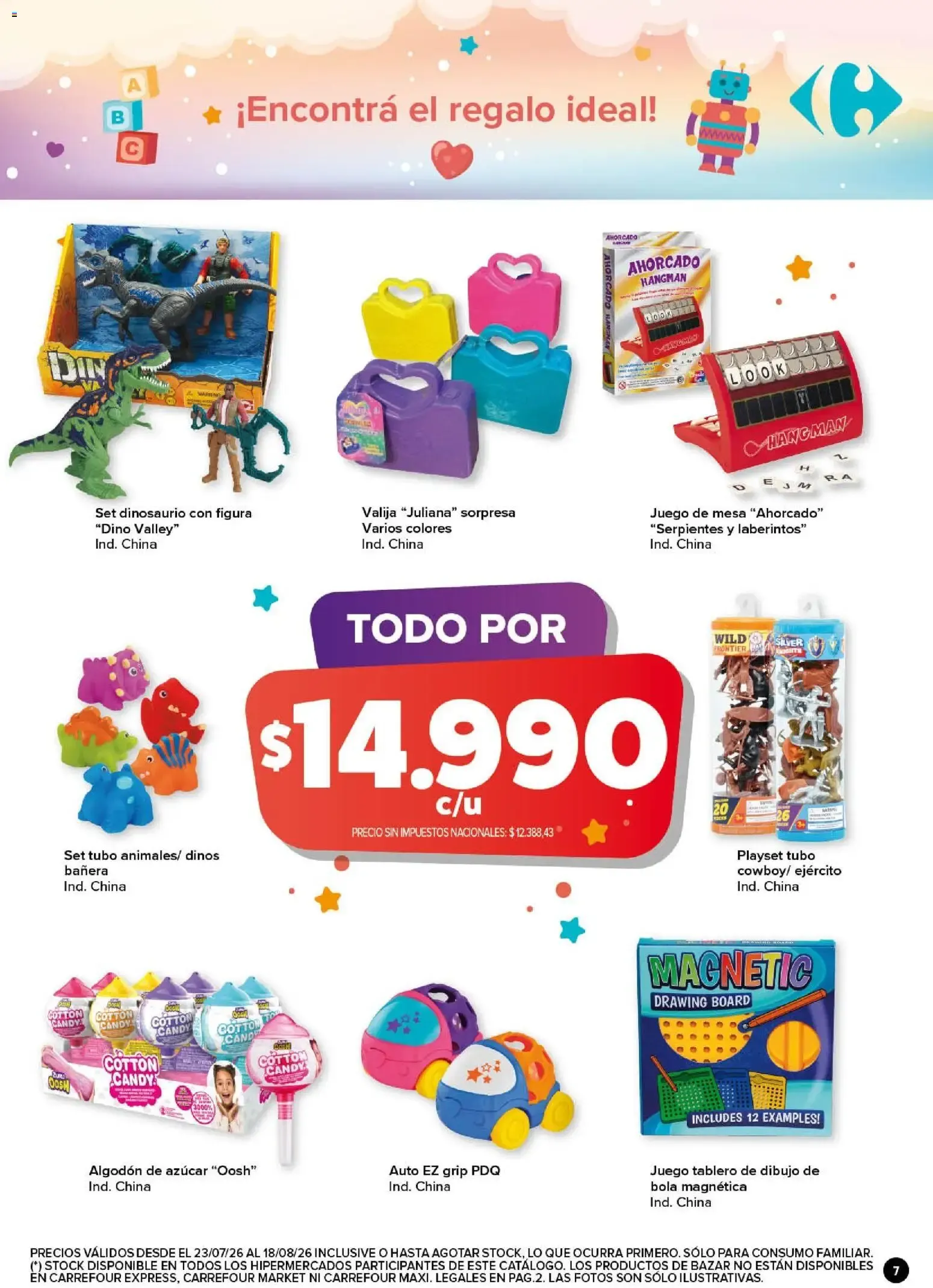Ofertas de Carrefour - Dia de la Niñez || del 23/07/2026 - 19/08/2026 || Promociones 23 de julio al 18 de agosto 2026 - Página 7 del catálogo