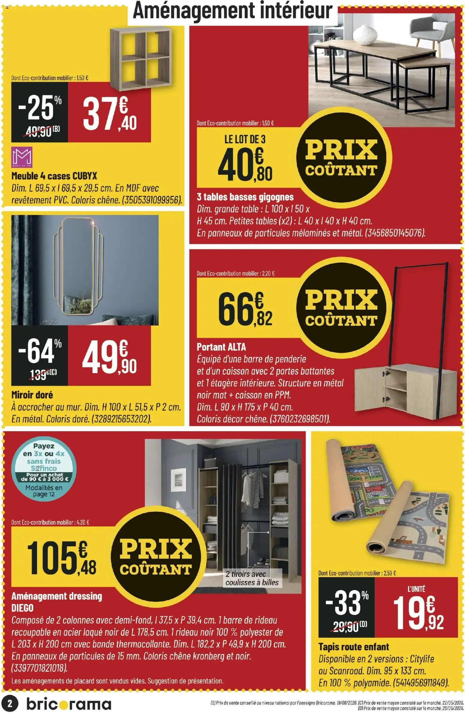 Bricorama catalogue à partir du 19/08/2026 - promo en ligne du 19 août au 30 août 2026 - Catalogue page 2