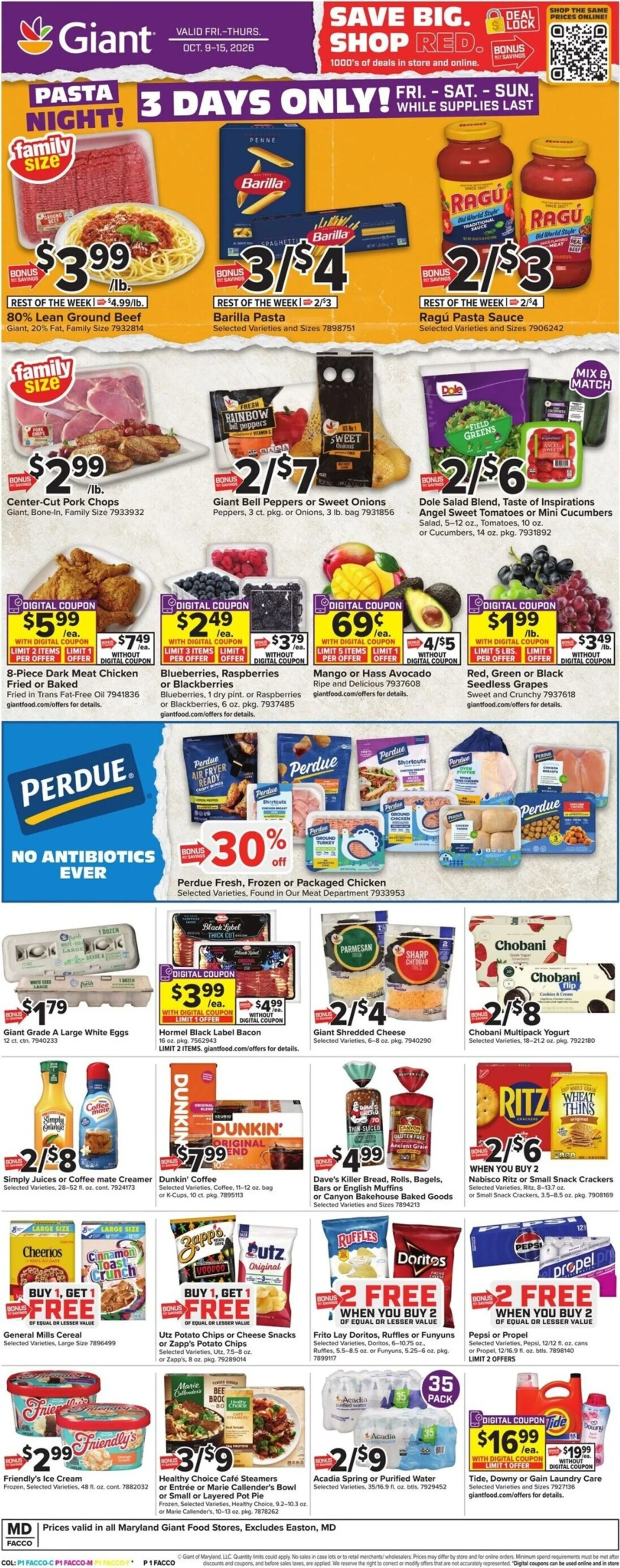 Weekly ad Giant Deal Lock: Hundreds of Deals on Fall & Winter Favorites from October 9 to October 15 2026 - Page 3