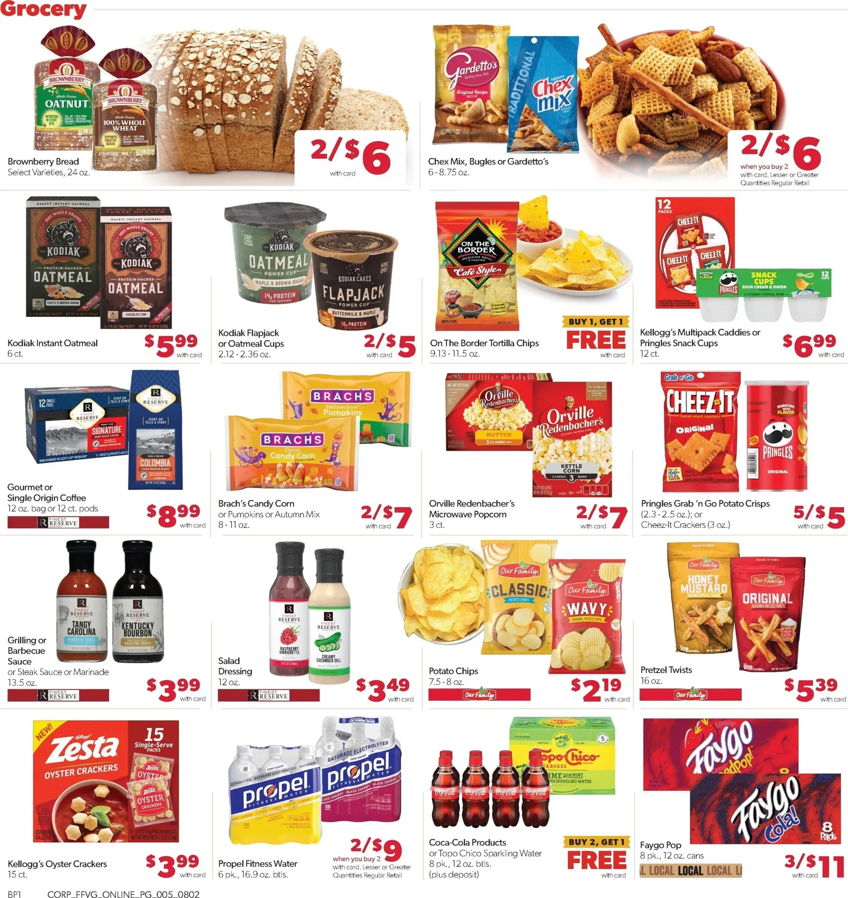 Weekly ad Current Family Fare leaflet valid from Sunday 08/02/2026 to Saturday 08/08/2026 from August 2 to August 8 2026 - Page 8