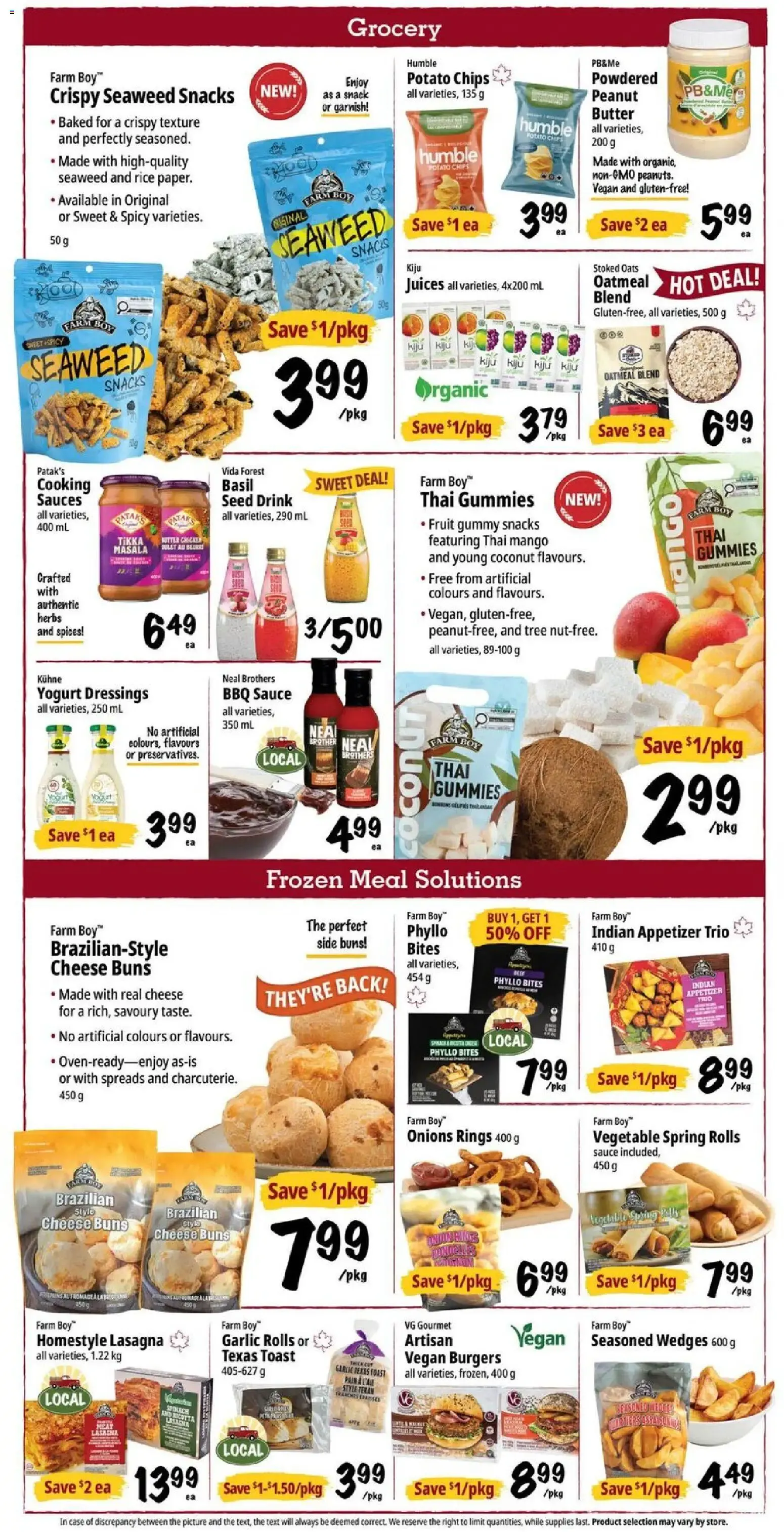 Farm Boy weekly flyer / circulaire from Oct 29, 2026 > weekly specials & deals from October 29 to November 4 2026 - flyer page 4