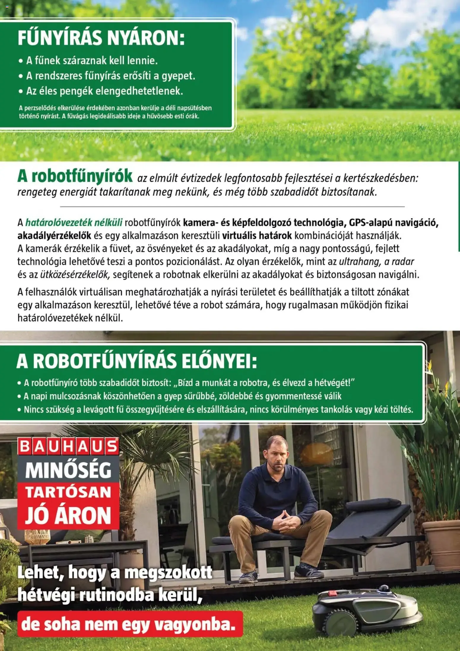 Katalógus Bauhaus Kerti Gépek - 2026.06.15. -tól/töl > akció, lapozható szórólap 🛍️ június 15.-tól augusztus 31.-ig 2026. - Oldal 2