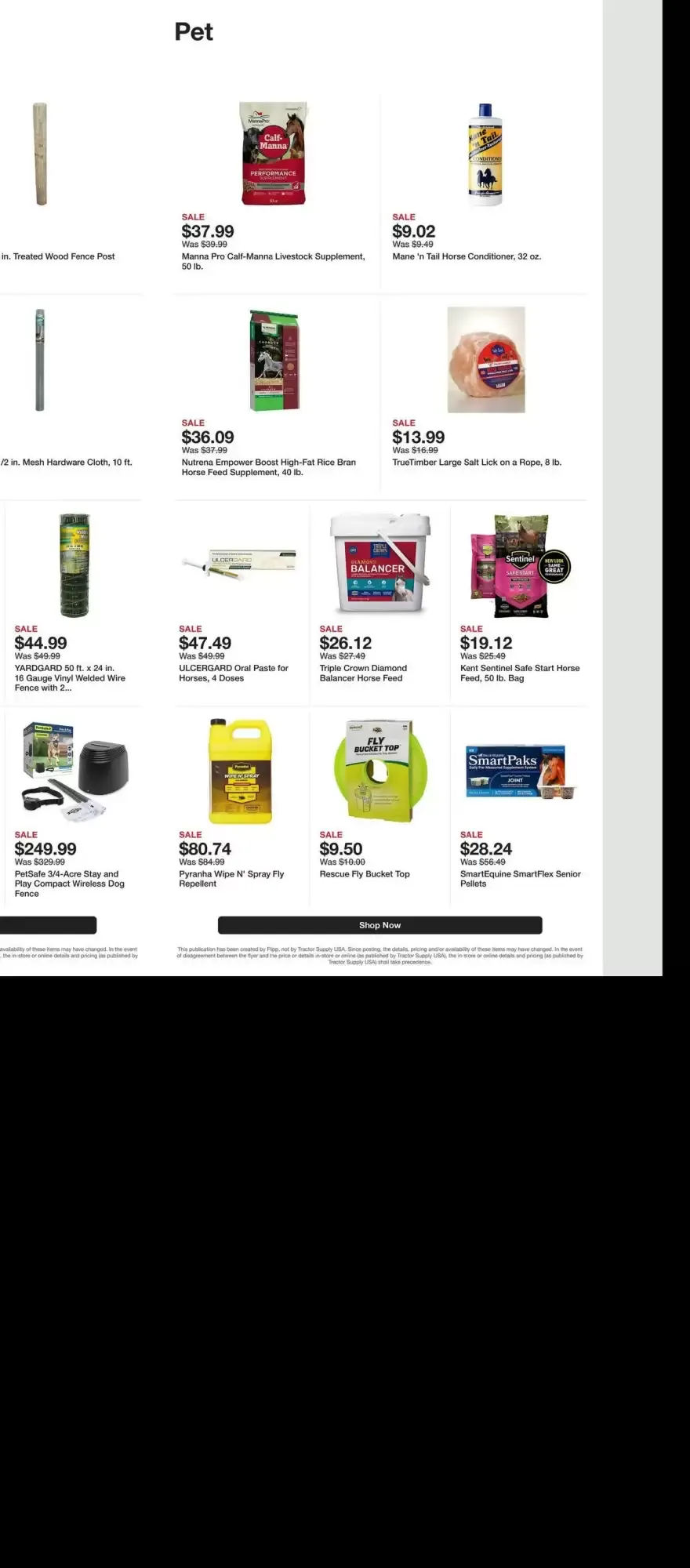 Weekly promotion Tractor Supply Co. Price-Cuts spanning from July 21 to July 27 2026 - Page 4 for Catalogue 365
