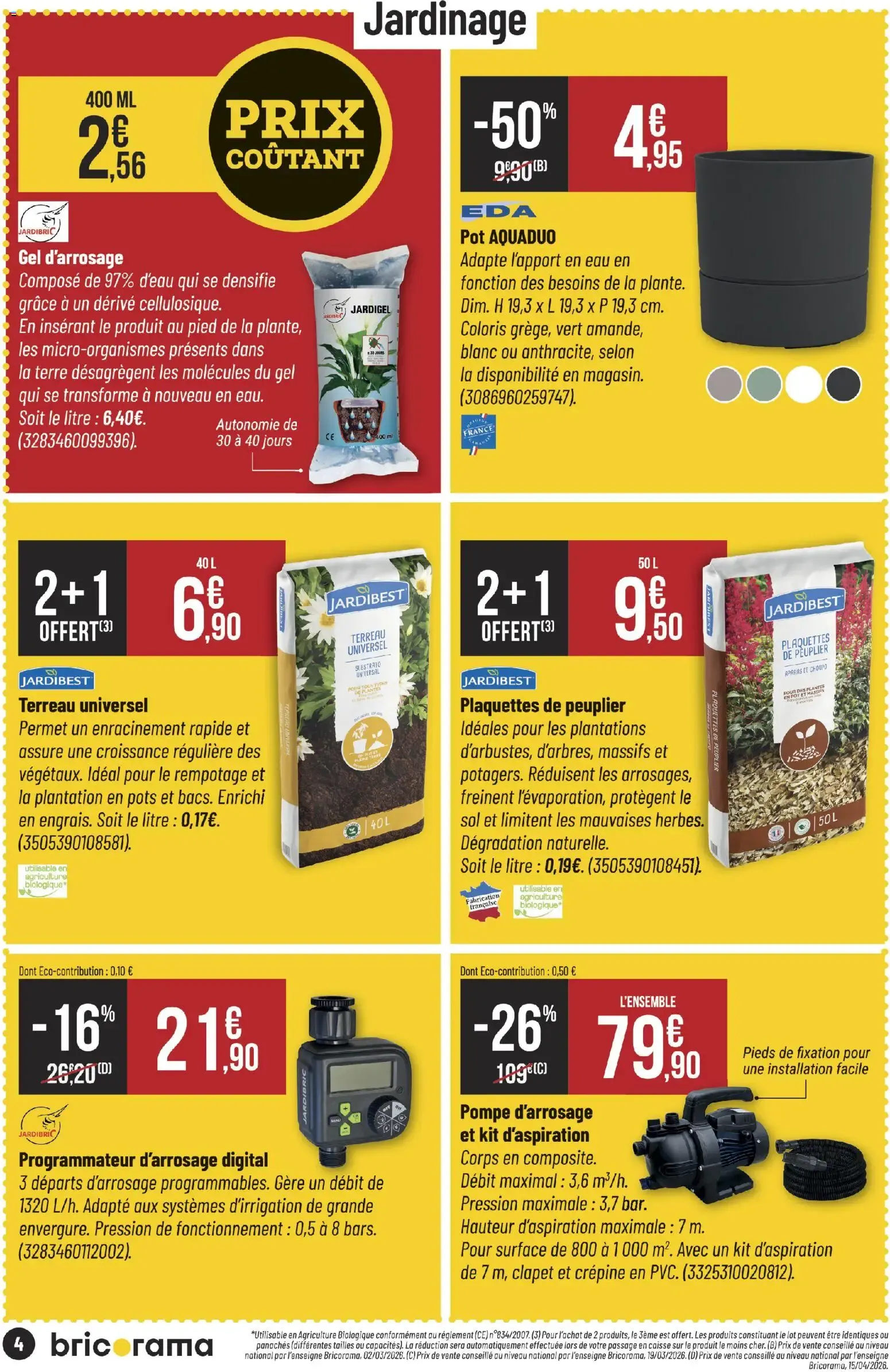 Bricorama catalogue à partir du 17/06/2026 - promo en ligne du 17 juin au 28 juin 2026 - Catalogue page 4