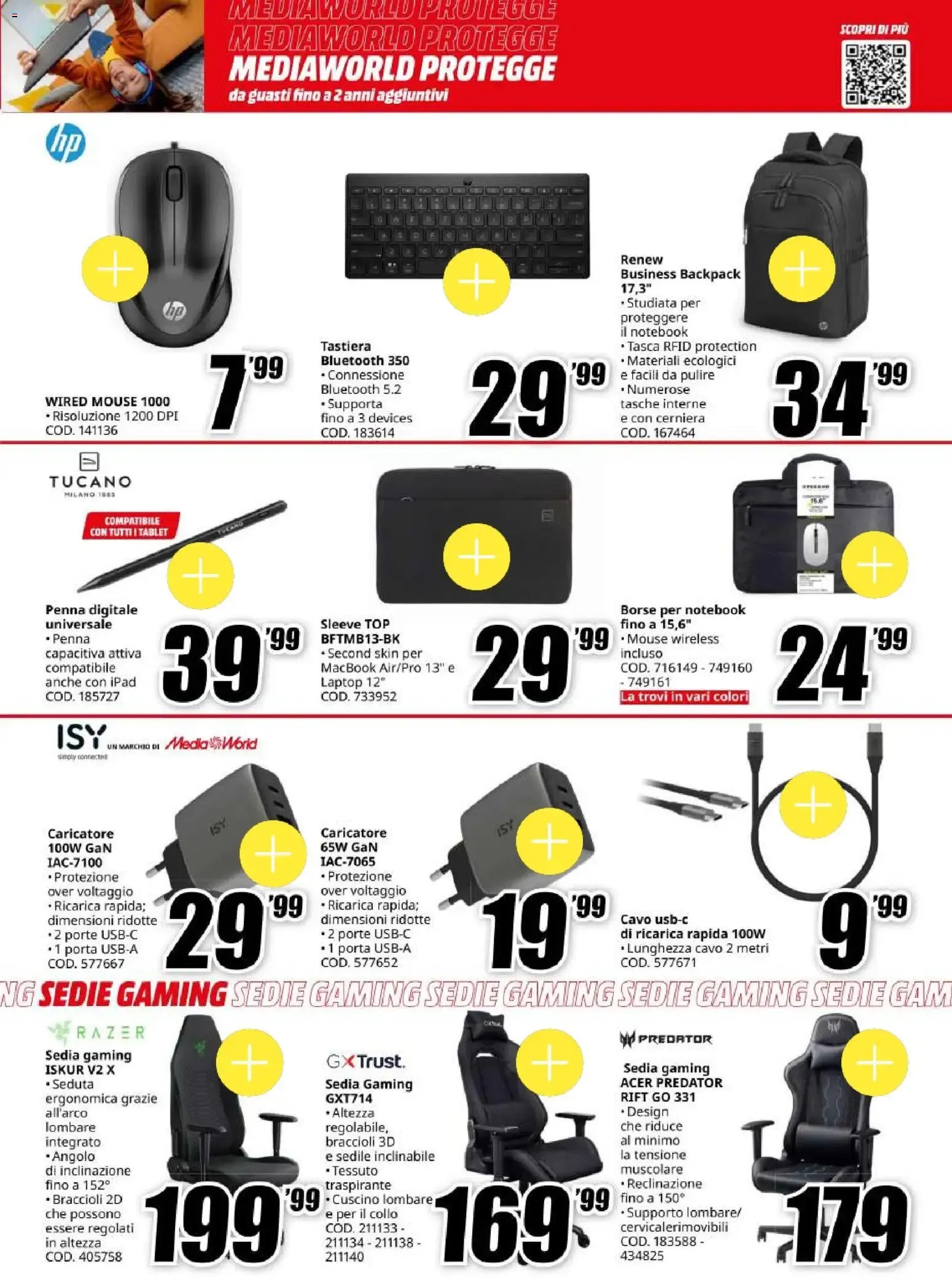 Nuovo Media World volantino Un Mondo Di Accessori dal 06/10/2026 > offerte anteprima 🛍️ da 6 ottobre a 25 ottobre di 2026 - Pagina del volantino 15