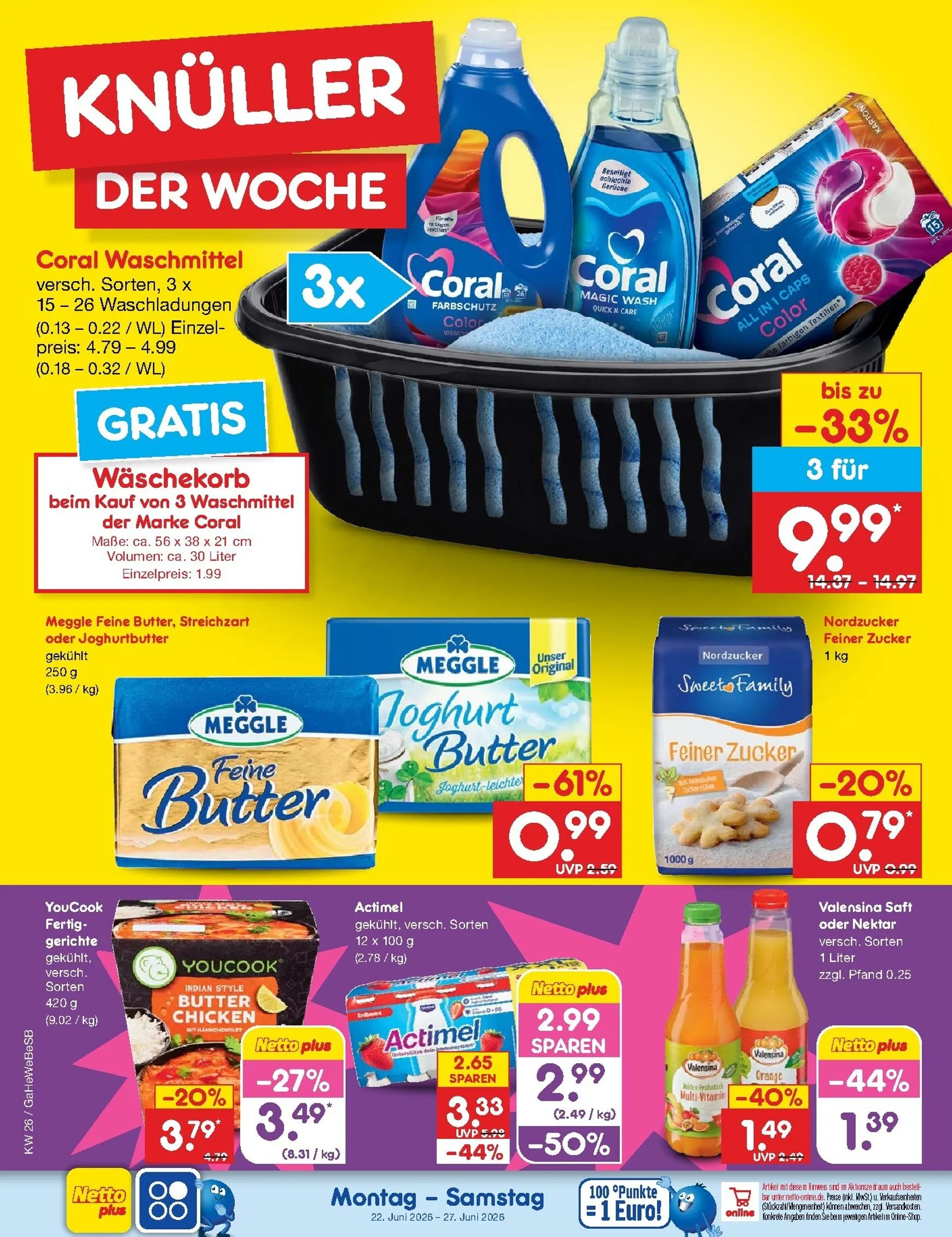 Netto Marken Discount Prospekt – von Montag 22.06.2026 bis Samstag 27.06.2026 von 22. Juni bis 27. Juni 2026 - Prospekt seite 2