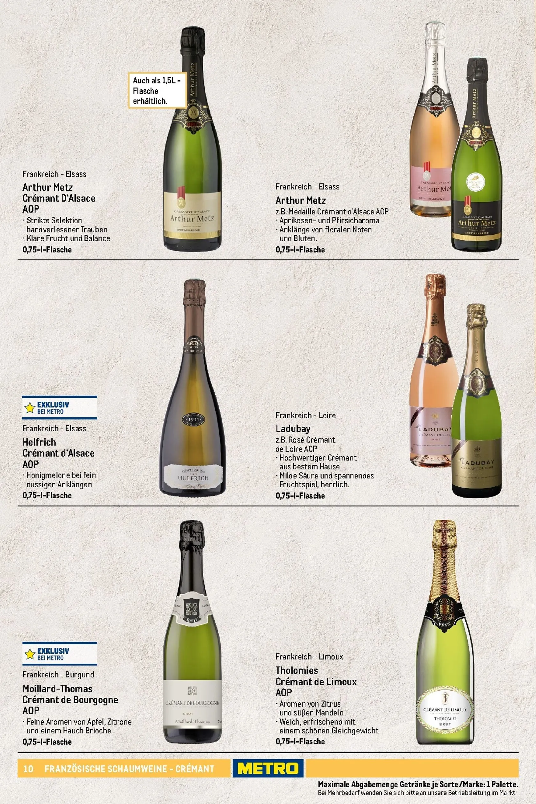Sortimentskatalog Wein und Sekt für die perfekte Weinkarte von 1. November bis 30. September 2026 - Prospekt seite 11