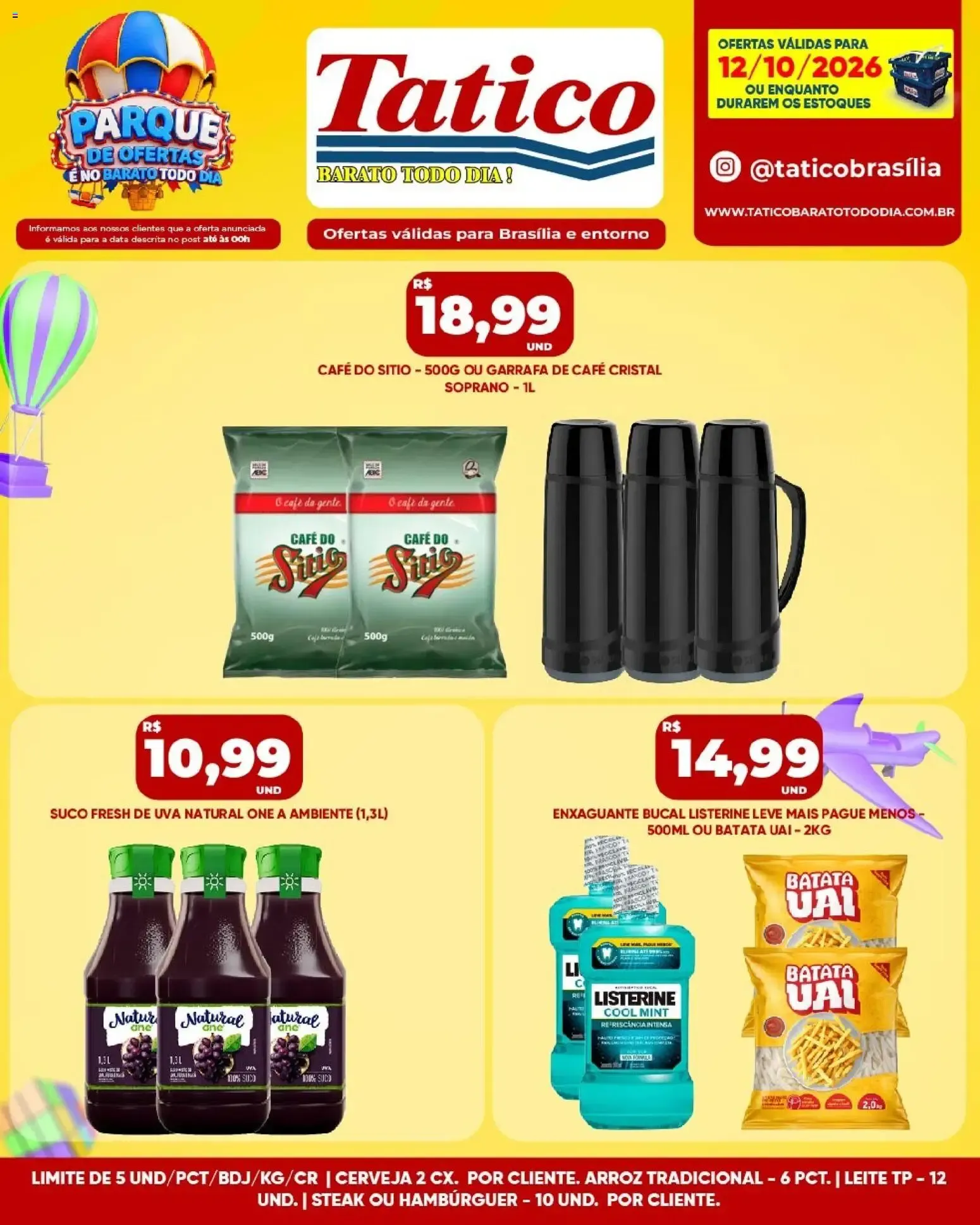 Encarte de Tatico ofertas do Dia de 12/10/2026 | Promoções Online 12 de outubro até 12 de outubro 2026 - Pagina 10