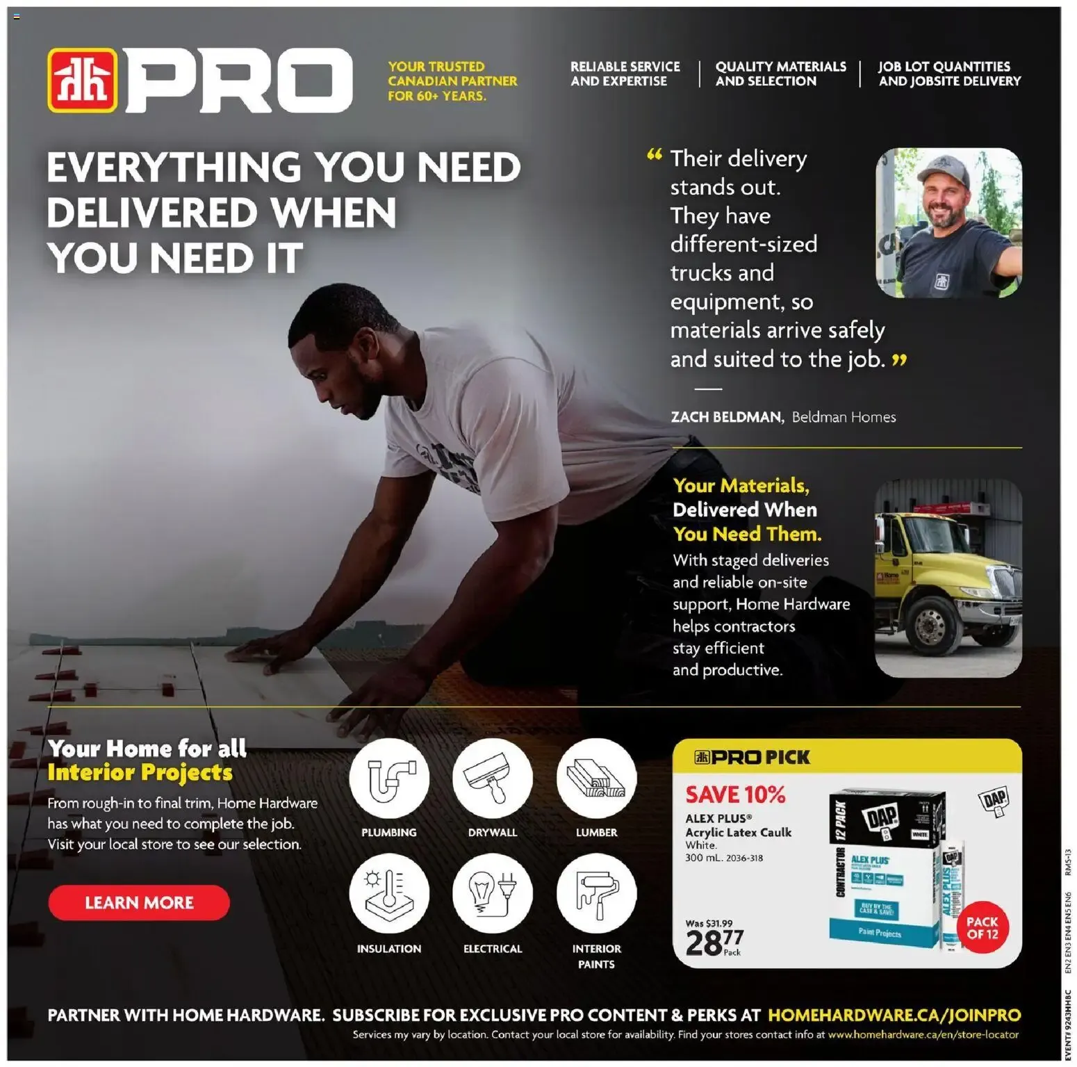 Home Hardware weekly flyer / circulaire from Oct 22, 2026 > weekly specials & deals from October 22 to November 4 2026 - flyer page 20