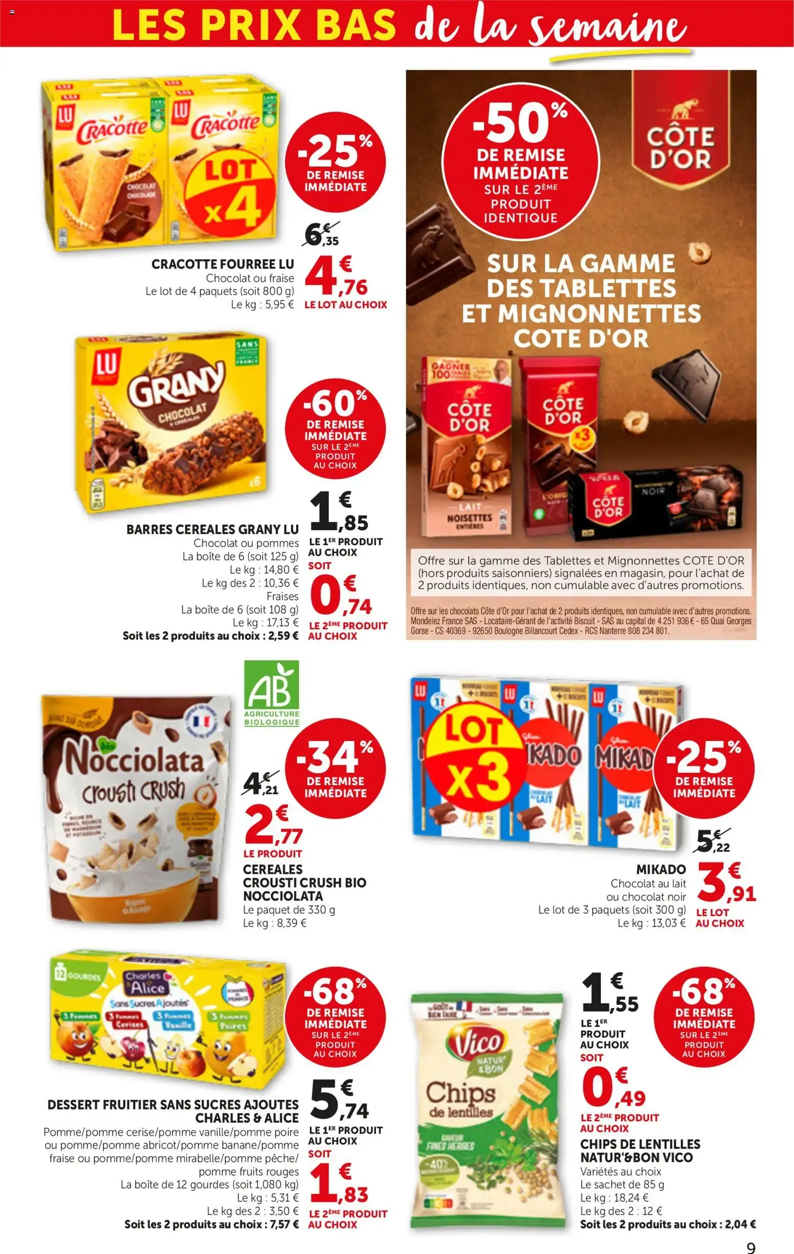 bi1 Catalogue Maxi marché à prix bas à partir du 13/10/2026 - promo en ligne du 13 octobre au 25 octobre 2026 - Catalogue page 9