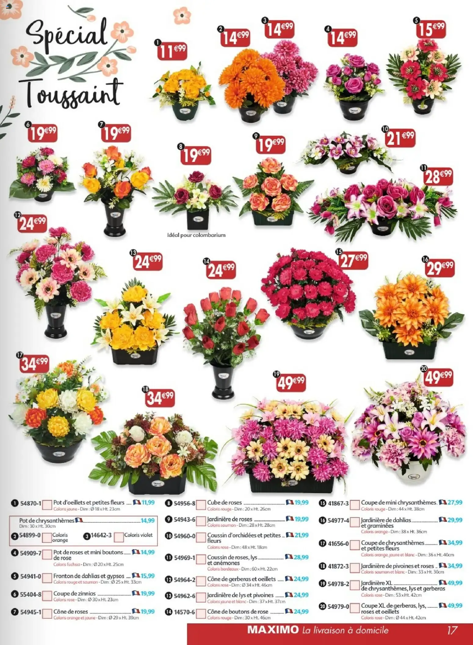 Maximo catalogue epicerie à partir du 28/09/2026 - promo en ligne du 28 septembre au 25 octobre 2026 - Catalogue page 17