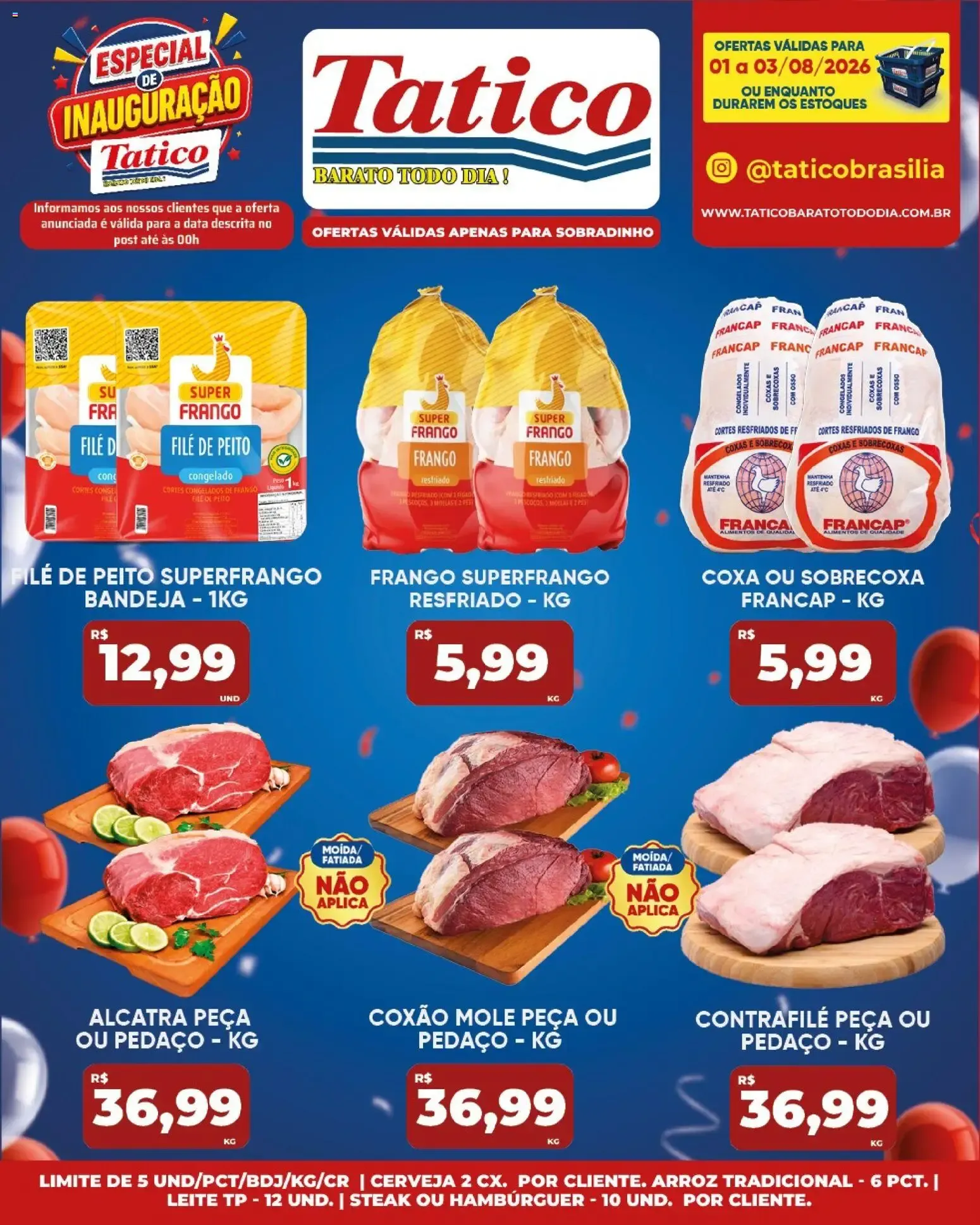 Encarte de Tatico ofertas Fim de Semana de 01/08/2026 | Promoções Online 1 de agosto até 2 de agosto 2026 - Pagina 24
