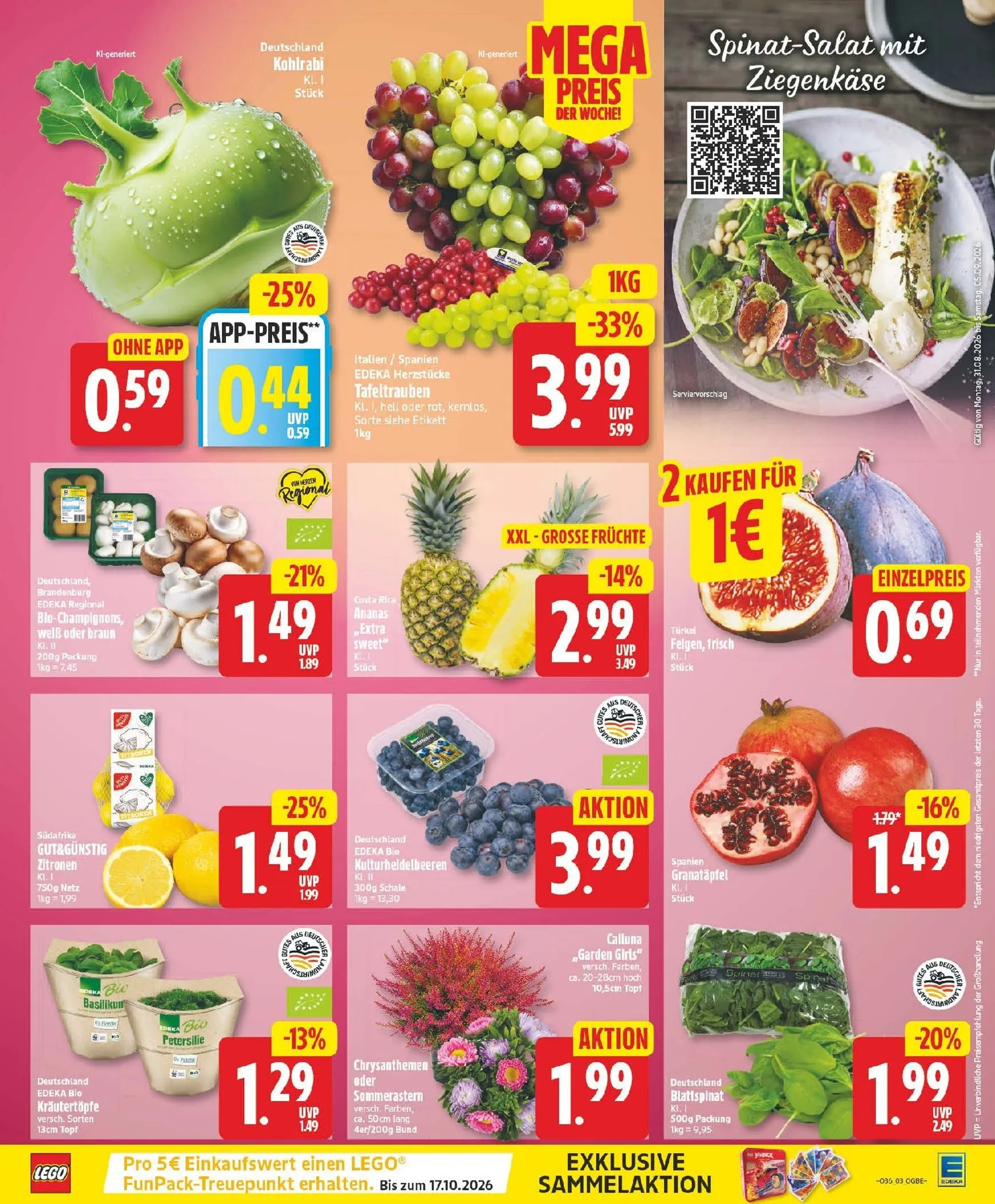 Edeka Prospekt nächste Woche – von Montag 31.08.2026 bis Samstag 05.09.2026 von 31. August bis 5. September 2026 - Prospekt seite 3