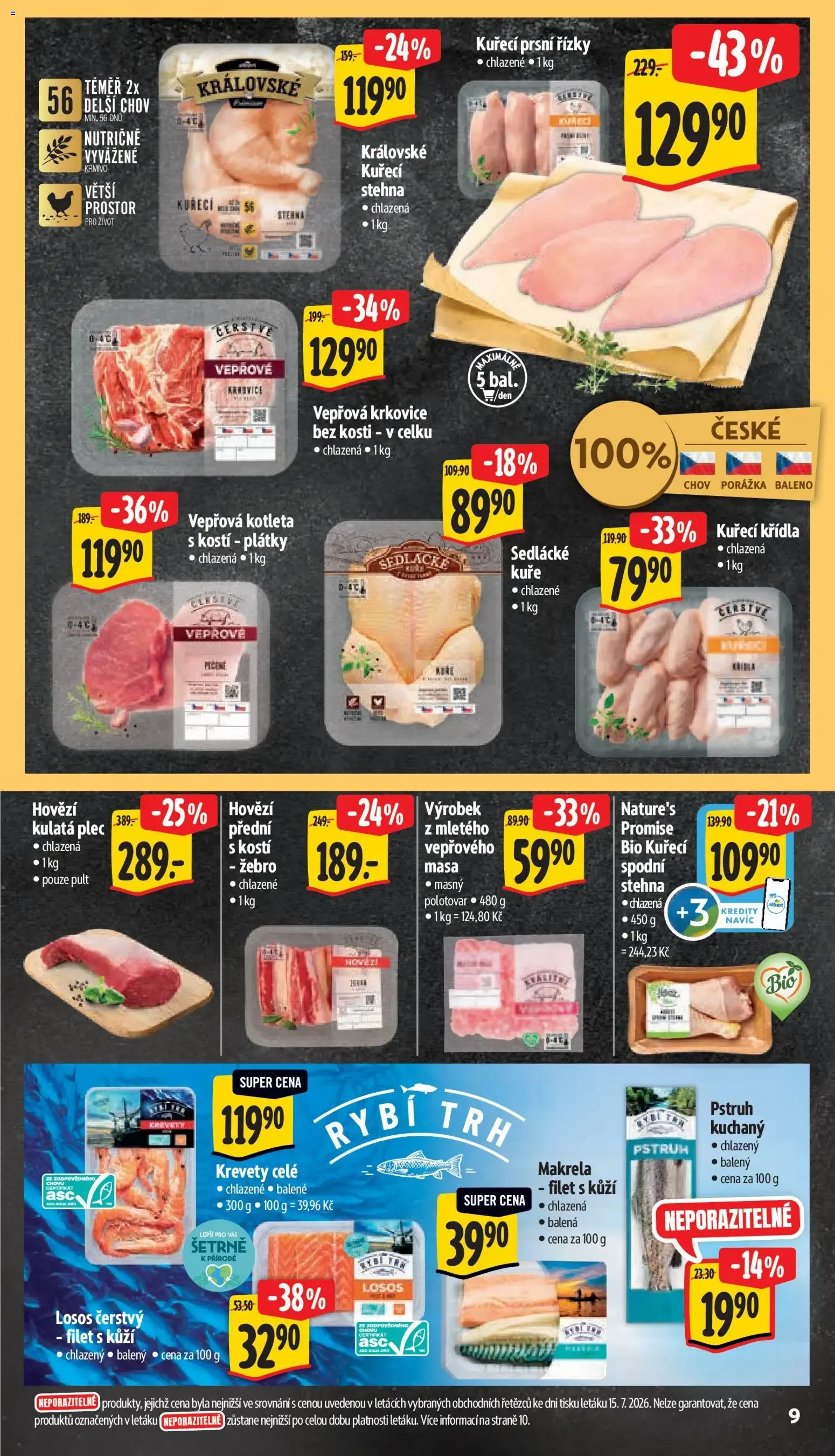 Albert leták - Hypermarket - Vestec od 22.07.2026 - Akční leták - 22. července 28. července 2026 - Page 25