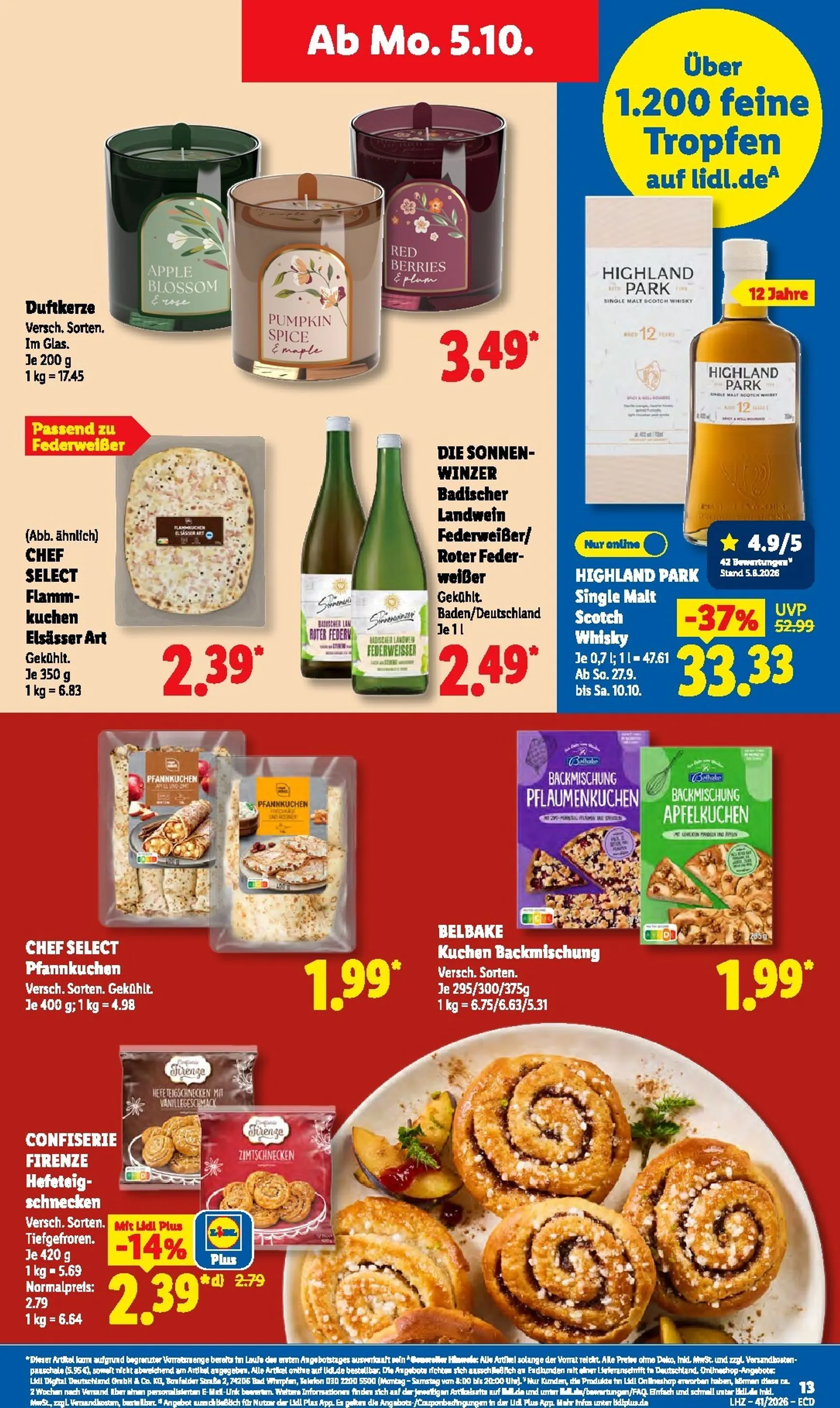 Lidl Prospekt nächste Woche – von Montag 05.10.2026 bis Samstag 10.10.2026 von 5. Oktober bis 10. Oktober 2026 - Prospekt seite 24