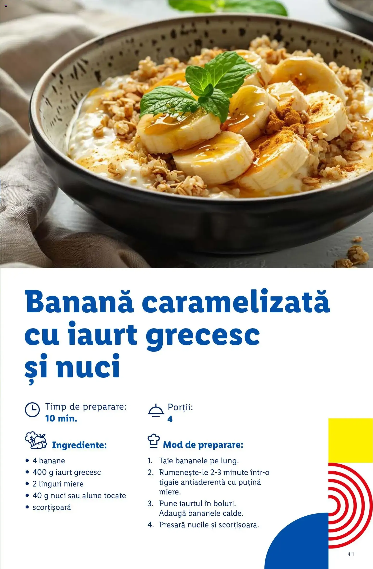 Catalog 15 rețete rapide de la 7 septembrie până la 7 septembrie 2028 - Revista Pagina 41