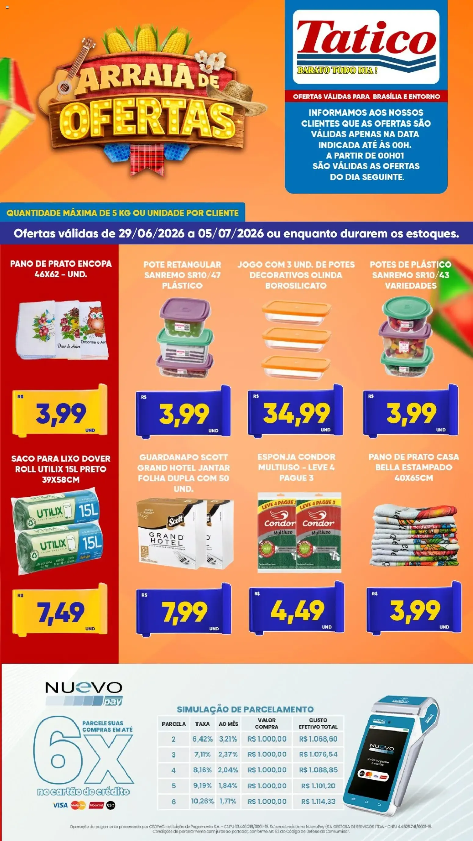 Encarte de Tatico - Ofertas da semana de 29/06/2026 | Promoções Online 29 de junho até 5 de julho 2026 - Pagina 10