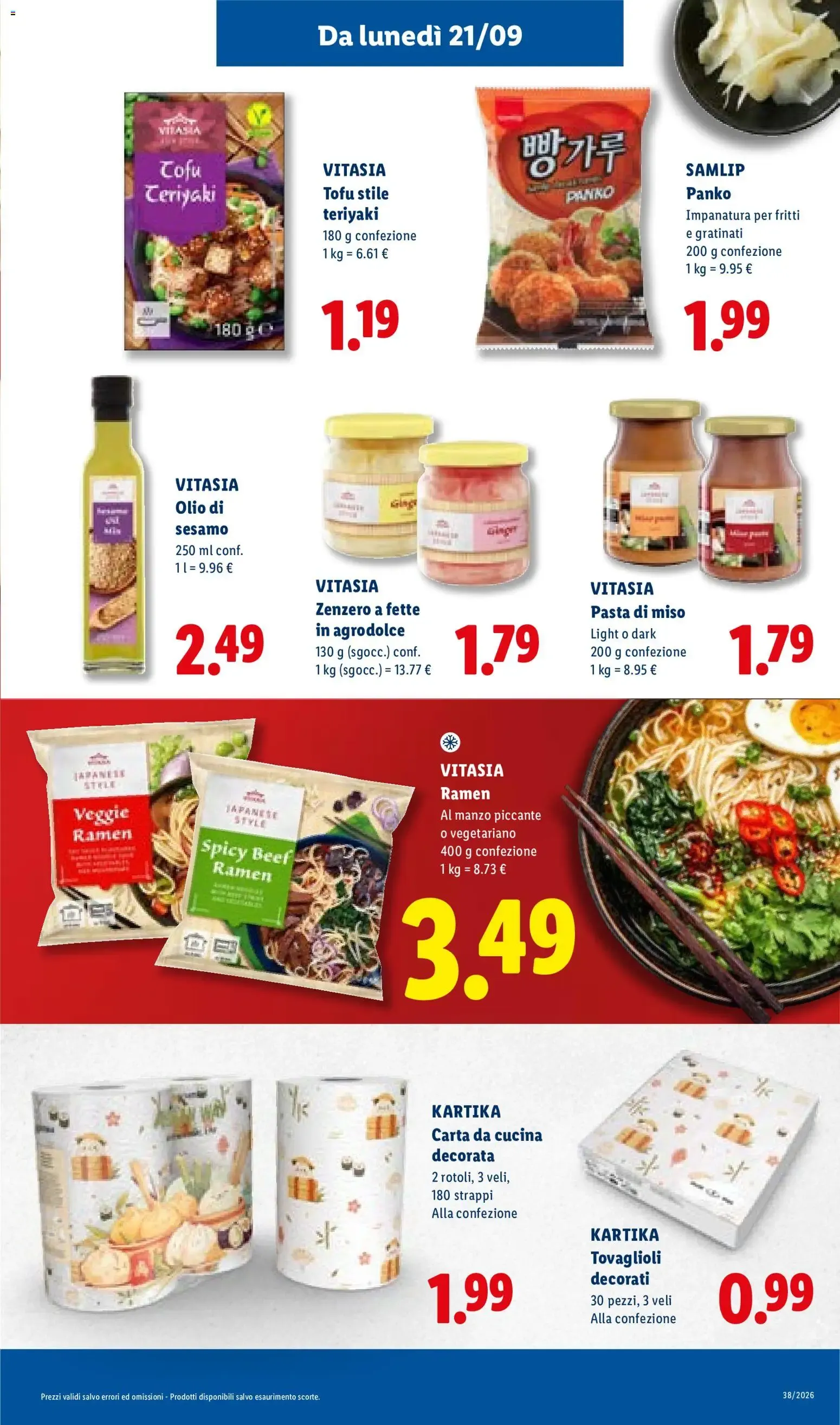 Lidl XXL Grande formato, grande convenienza y Mega Offerte da 17 settembre a 23 settembre di 2026 - Pagina del volantino 43