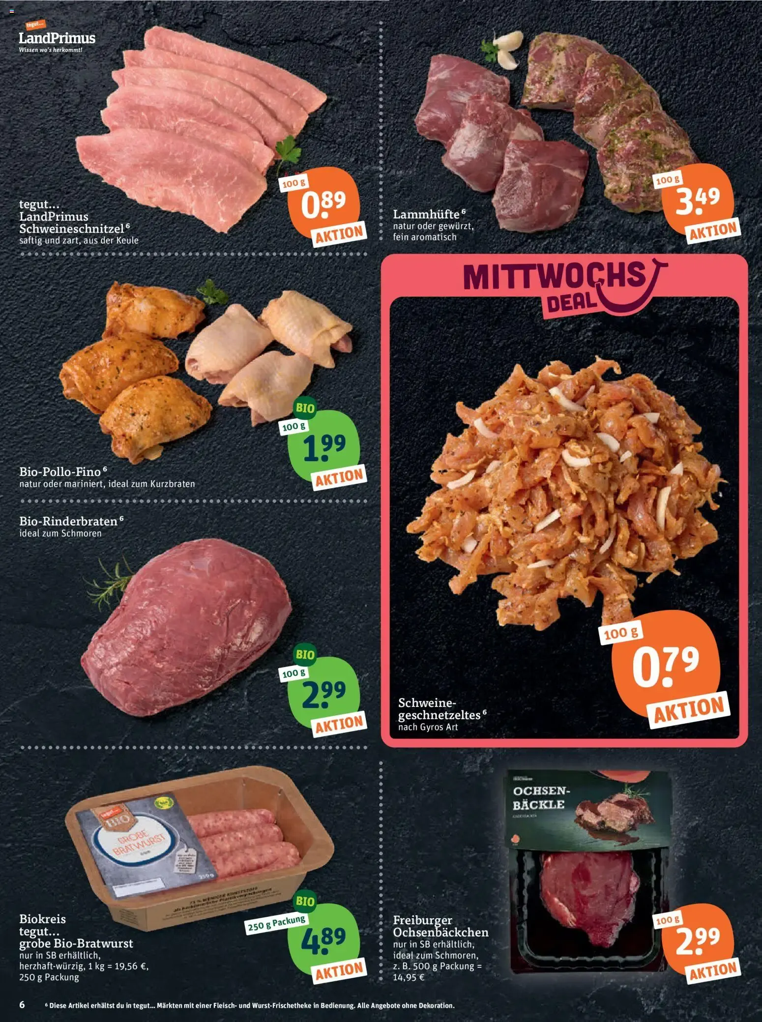 Tegut XXL-Wochen-Endspurt! von 30. Oktober bis 31. Oktober 2026 - Prospekt seite 8