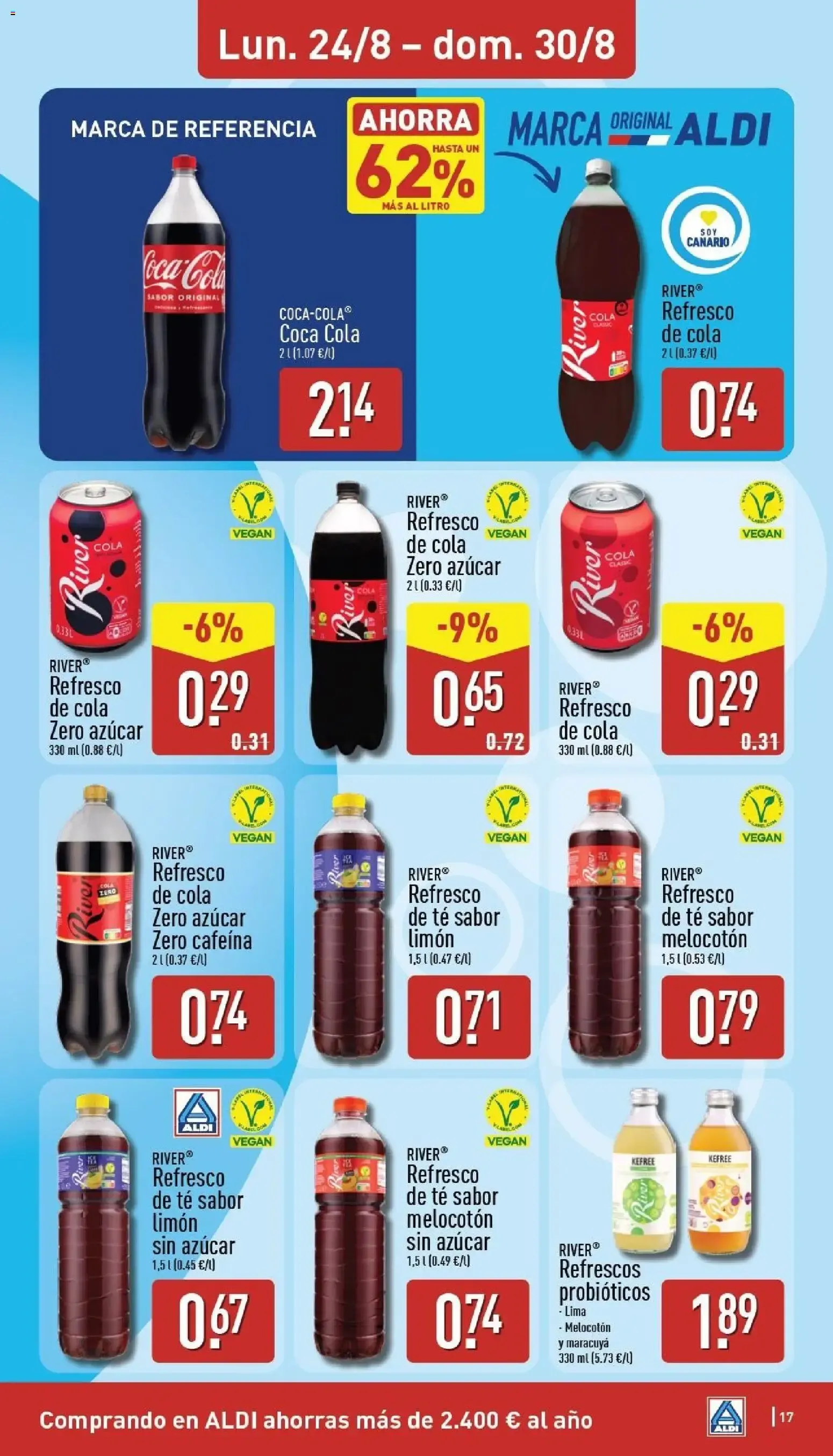 Catálogo de Aldi folleto Canarias del 24/08/2026 | Catálogo 24 de agosto al 30 de agosto 2026 - Página 17
