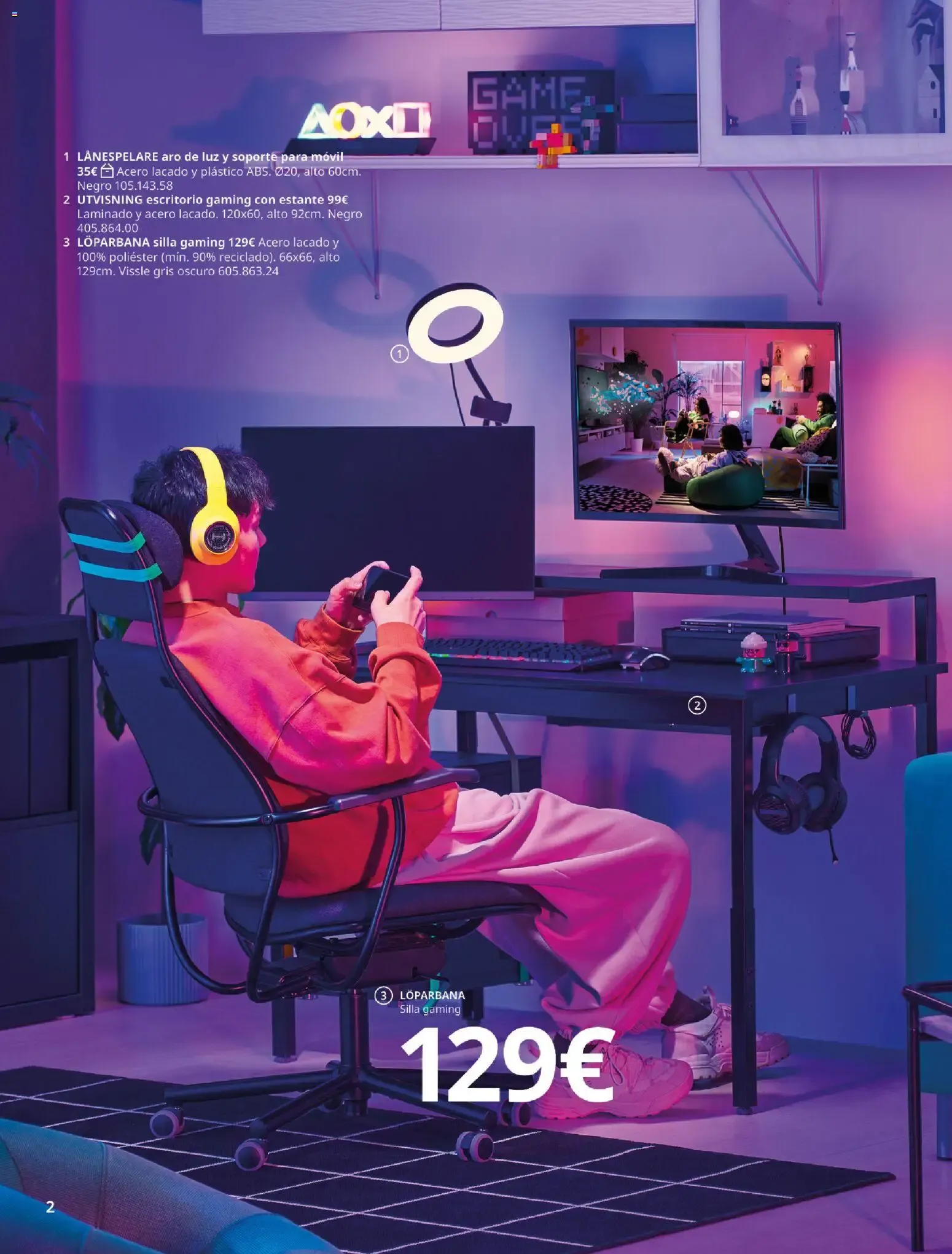 Catálogo de IKEA - Gaming del 01/10/2026 1 de octubre al 31 de enero 2027 - Página 2