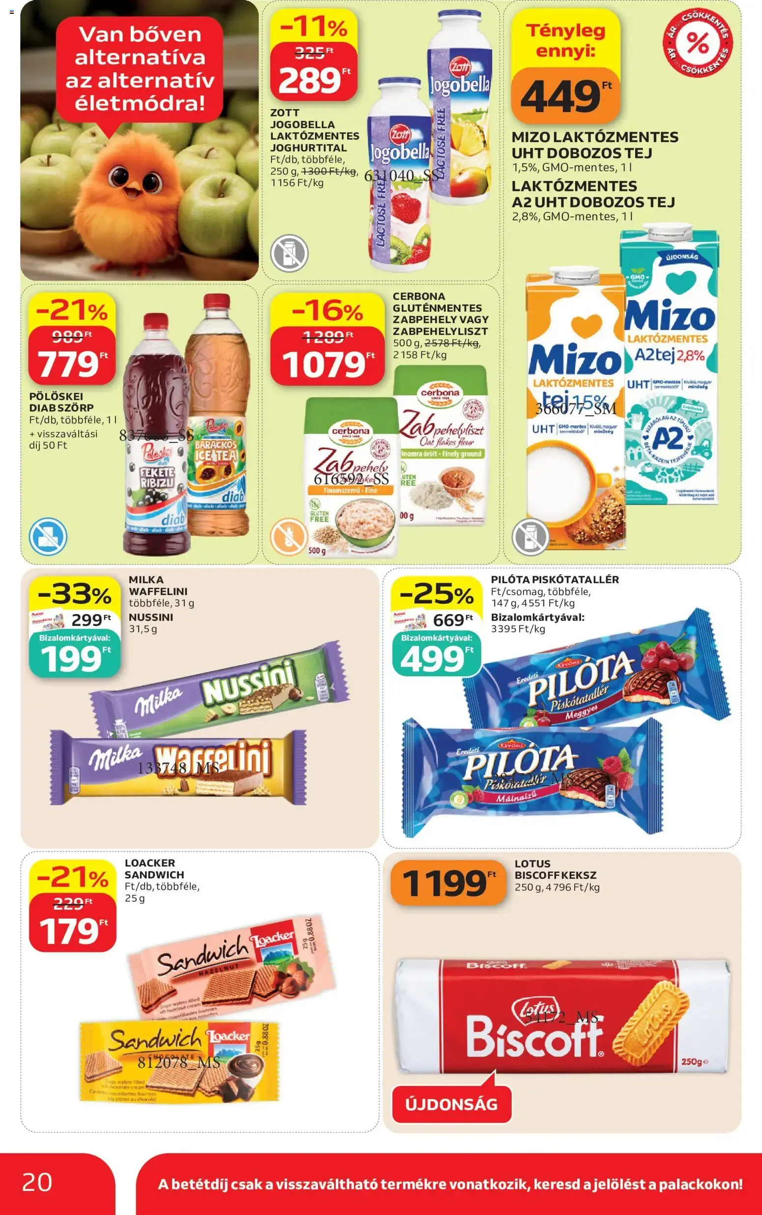 Katalógus Auchan akciós újság - 2026.06.18. -tól/töl > akció, lapozható szórólap 🛍️ június 18.-tól június 24.-ig 2026. - Oldal 20
