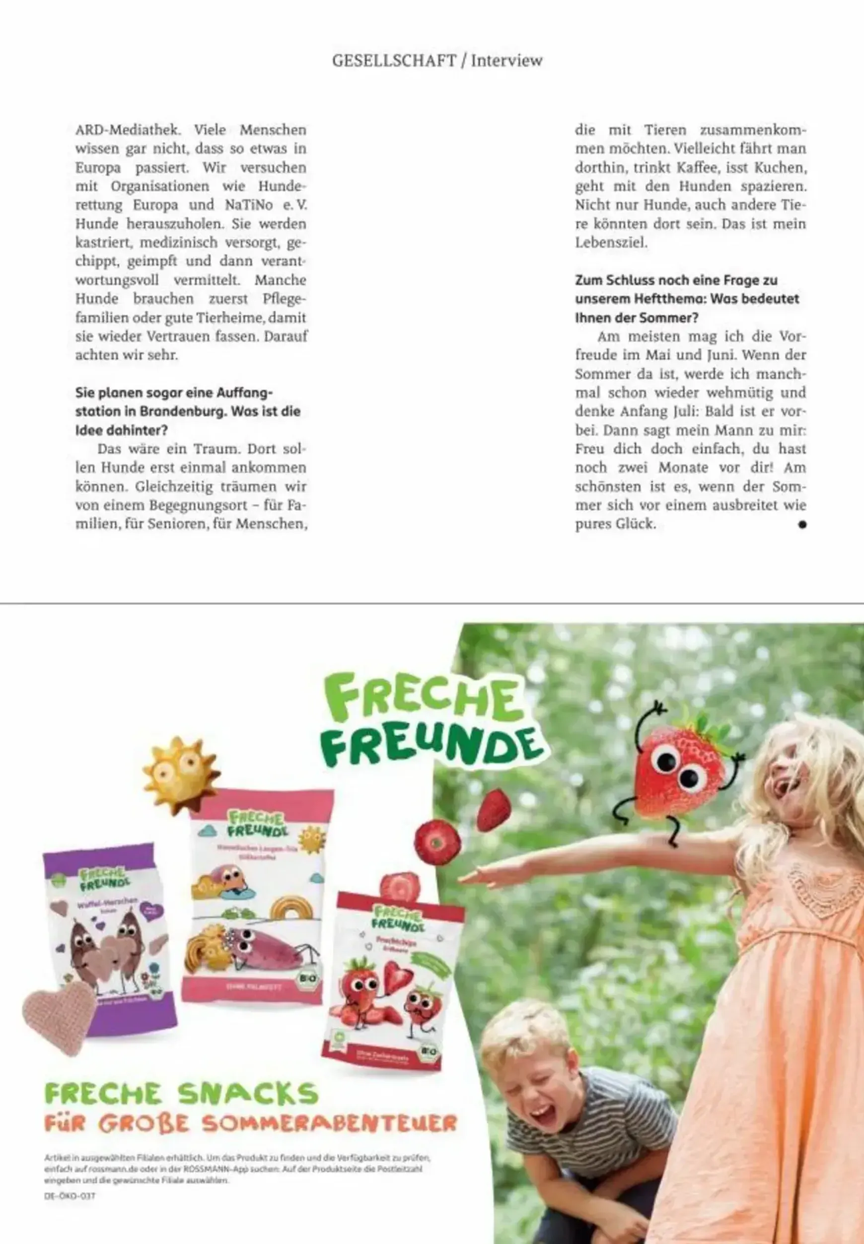 Centaur Magazin (Rossmann) von 1. August bis 31. August 2026 - Prospekt seite 40