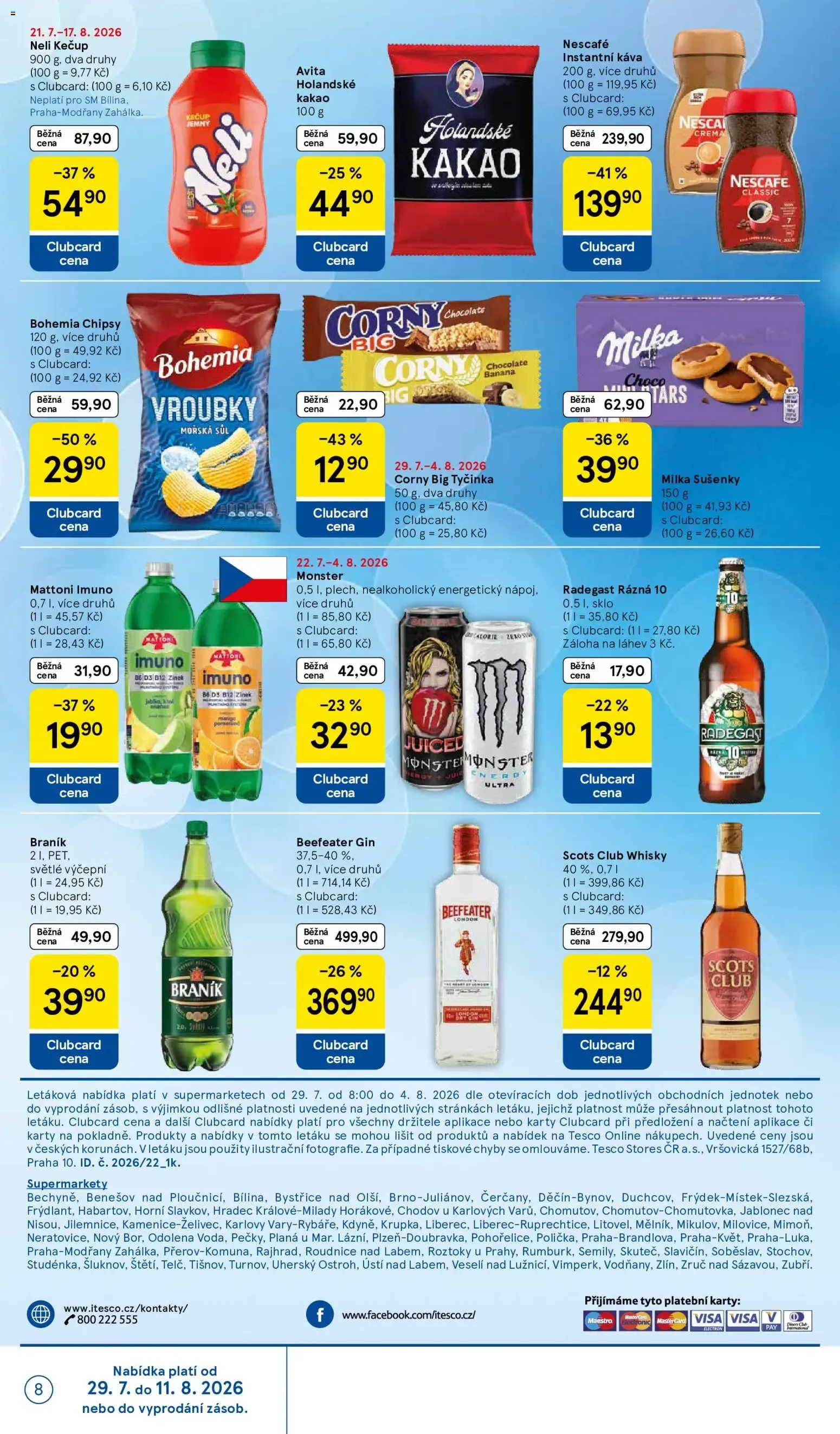 Tesco leták na tento + příští týden 29.07.2026 - 29. července 4. srpna 2026 - Page 8