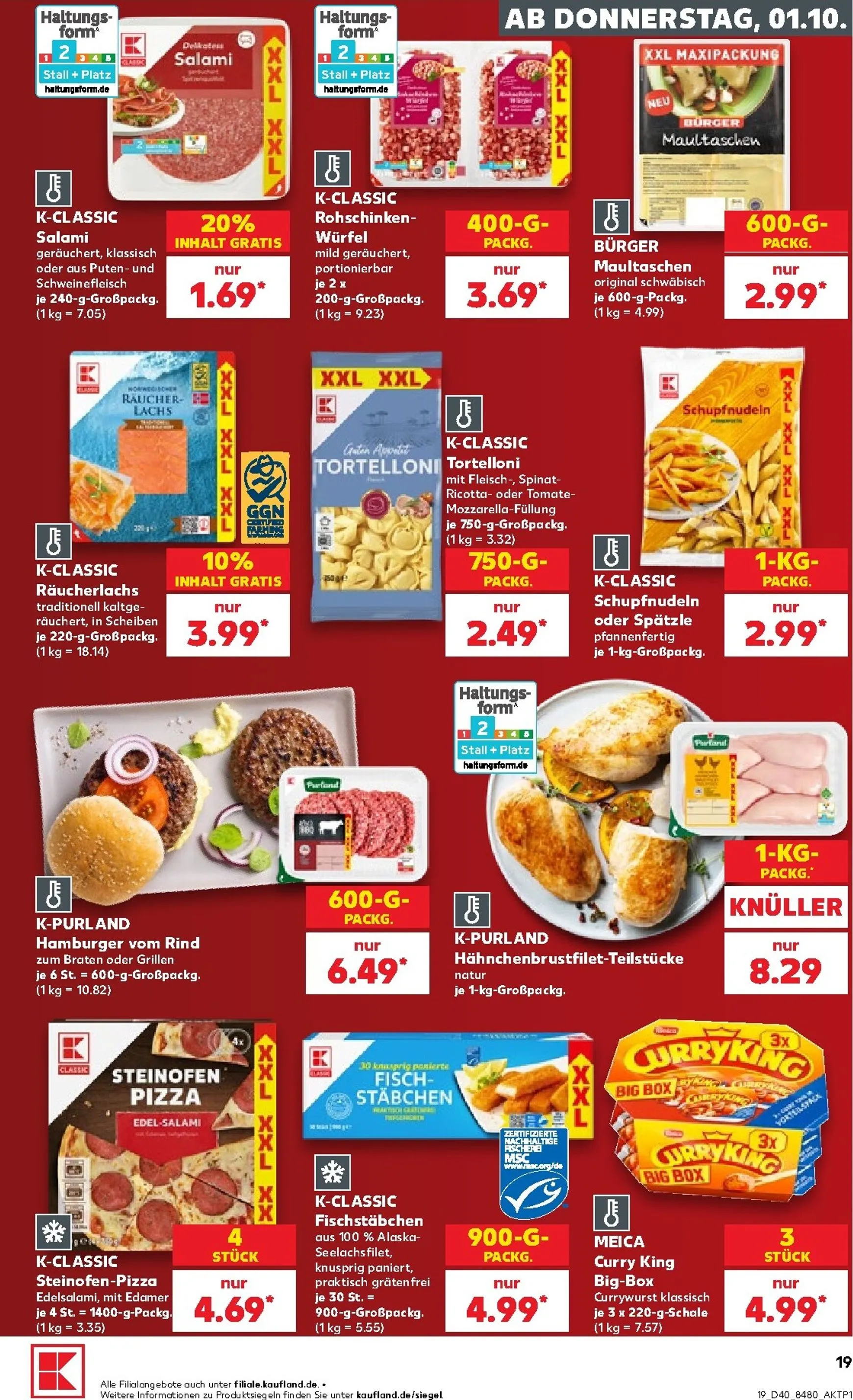 Neuer Kaufland Prospekt – von Donnerstag 01.10.2026 bis Mittwoch 07.10.2026 von 1. Oktober bis 7. Oktober 2026 - Prospekt seite 20