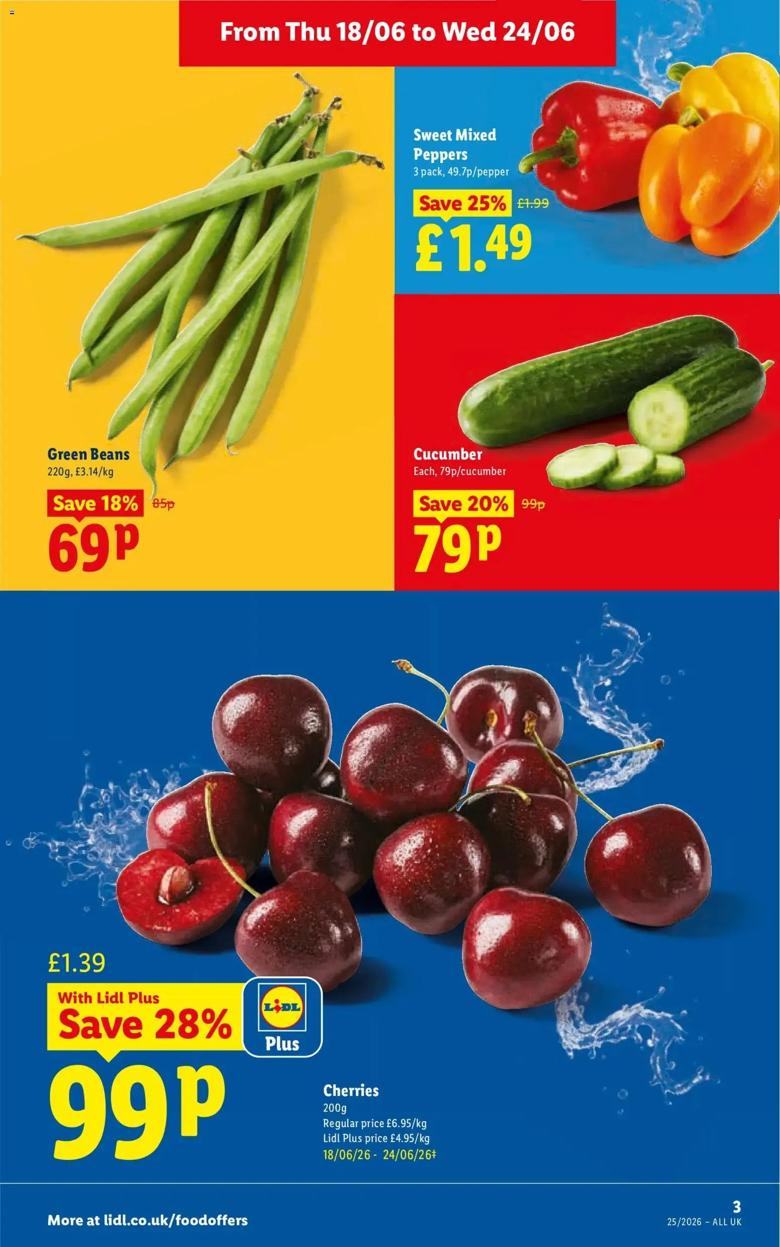 Lidl: More to Value. Turning a stay into a Spaincay. Offers from Thu 18/06 from 18 June to 24 June 2026 - Catalogue Page 3