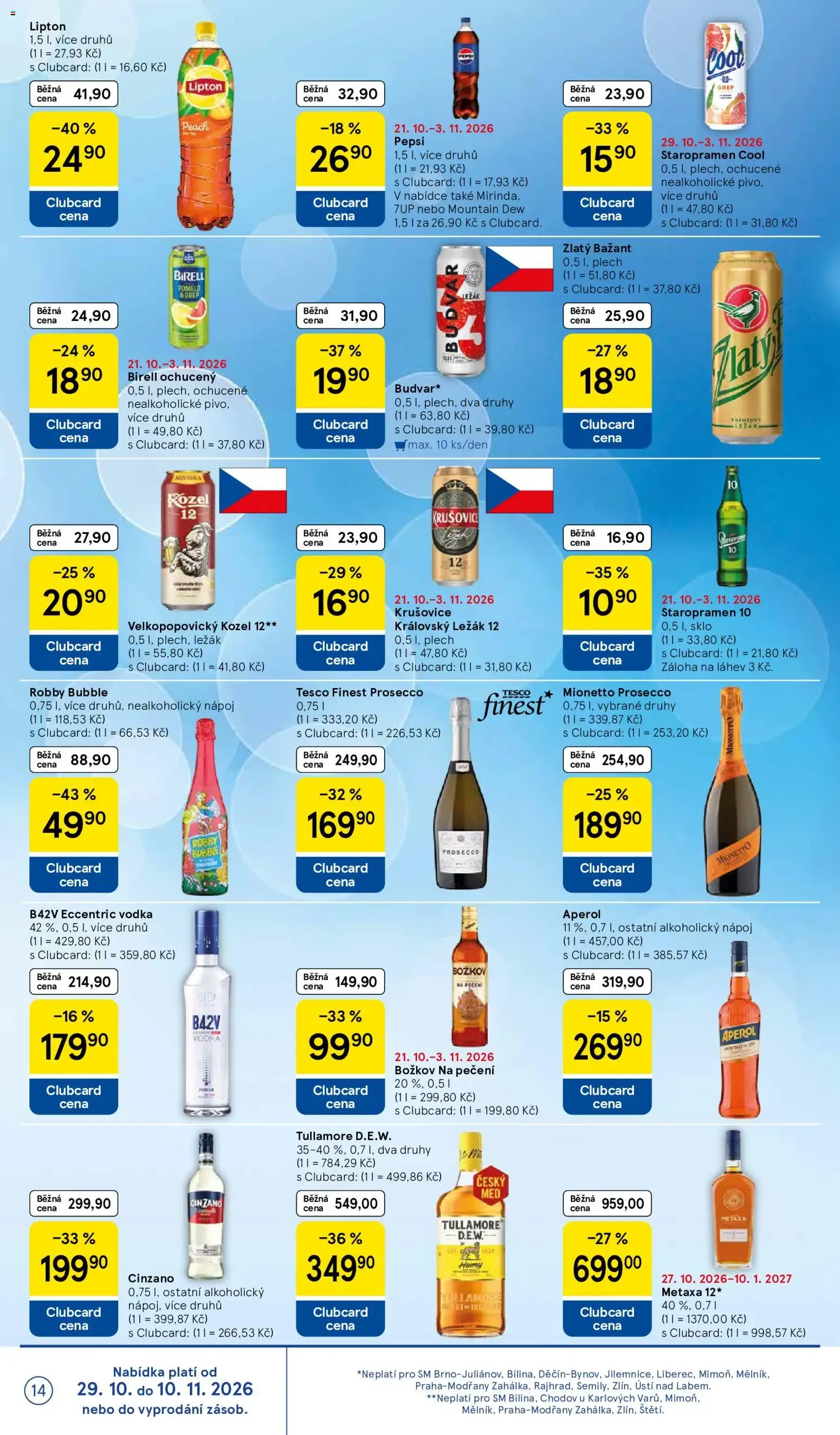 Tesco leták na tento + příští týden 29.10.2026 - 29. října 3. listopadu 2026 - Page 14
