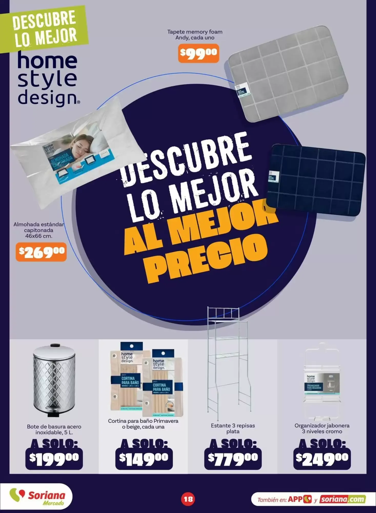 Catálogo de Folleto Soriana Mercado 1 de octubre al 11 de octubre 2026 - Pagina 18