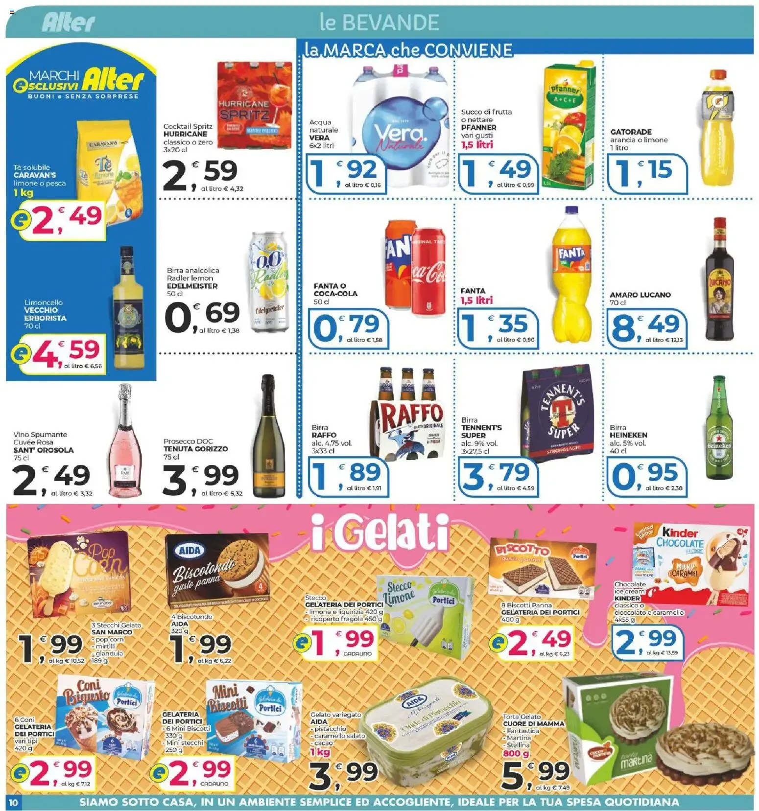 La spesa che sa di Vacanza! da 6 agosto a 19 agosto di 2026 - Pagina del volantino 10