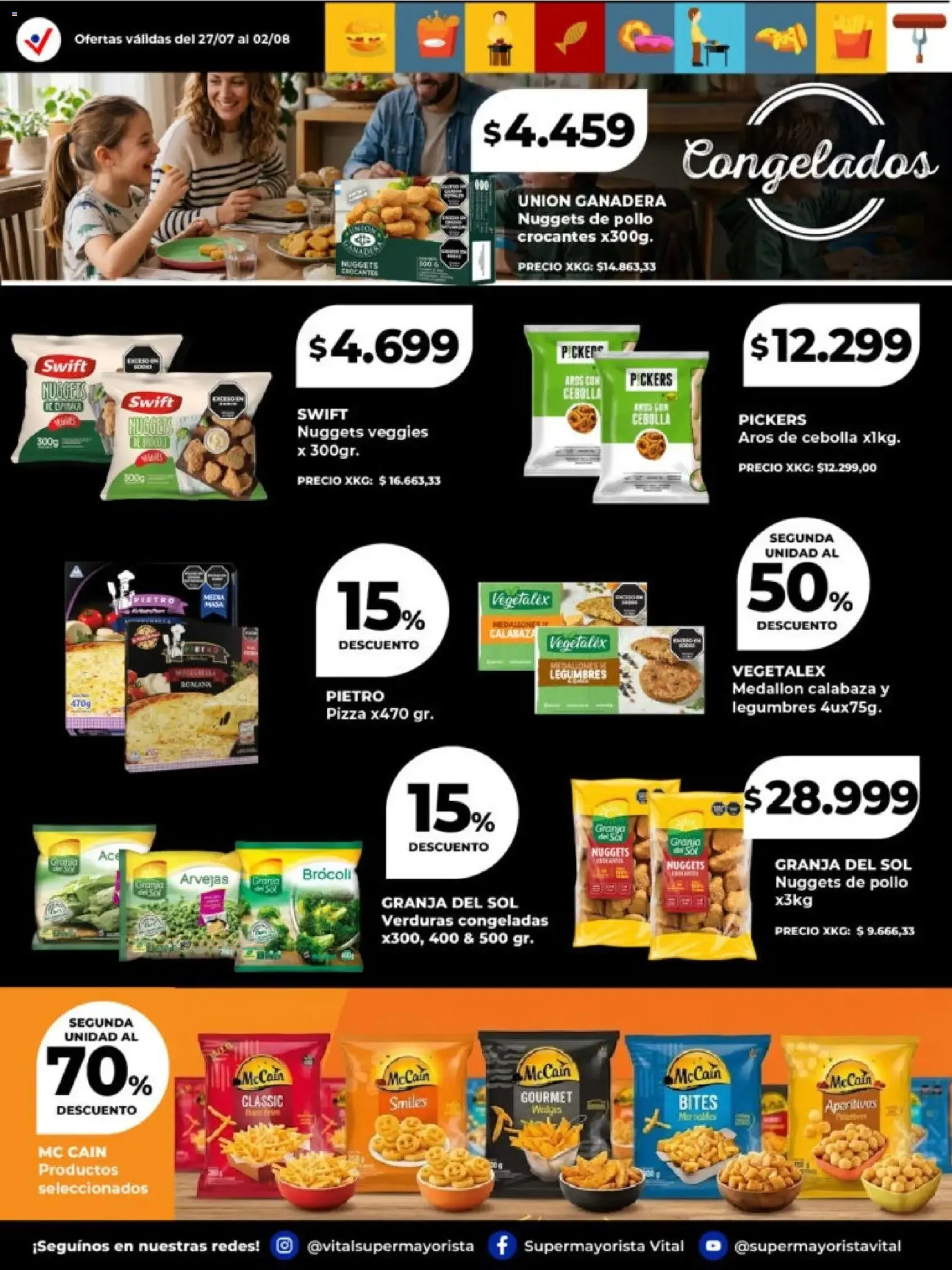 Ofertas de Vital - Especial de frescos || del 27/07/2026 - 02/08/2026 || Catálogo 27 de julio al 2 de agosto 2026 - Página 7 del catálogo