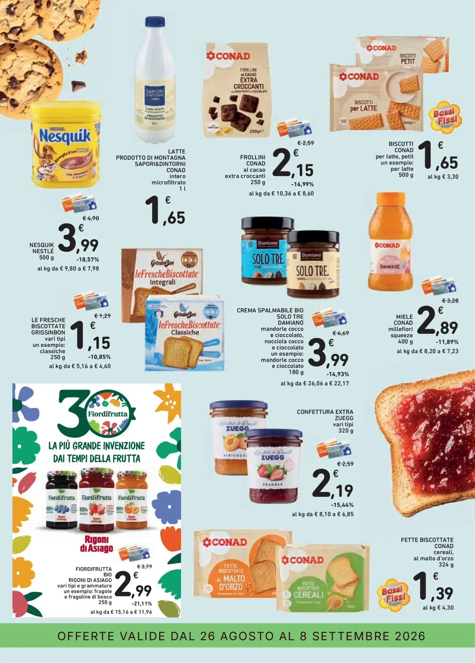Conad Superstore: Chi Bencomincia, Parti con la colazione giusta da 26 agosto a 8 settembre di 2026 - Pagina del volantino 5