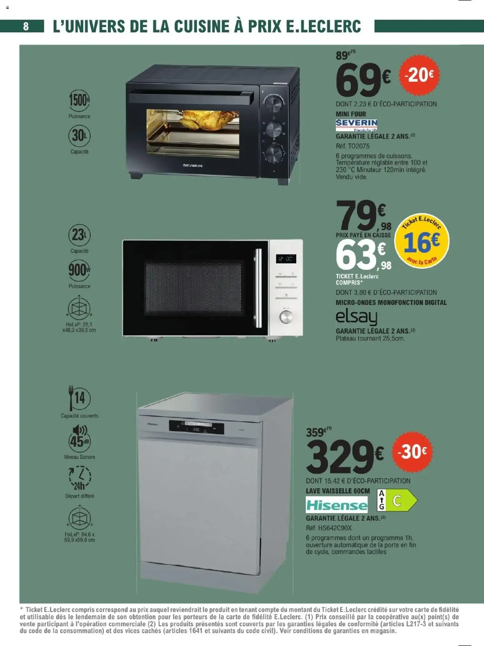 Catalogue E.Leclerc du 13/10/2026 | Nouveau promo prospectus du 13 octobre au 24 octobre 2026 - Catalogue page 8
