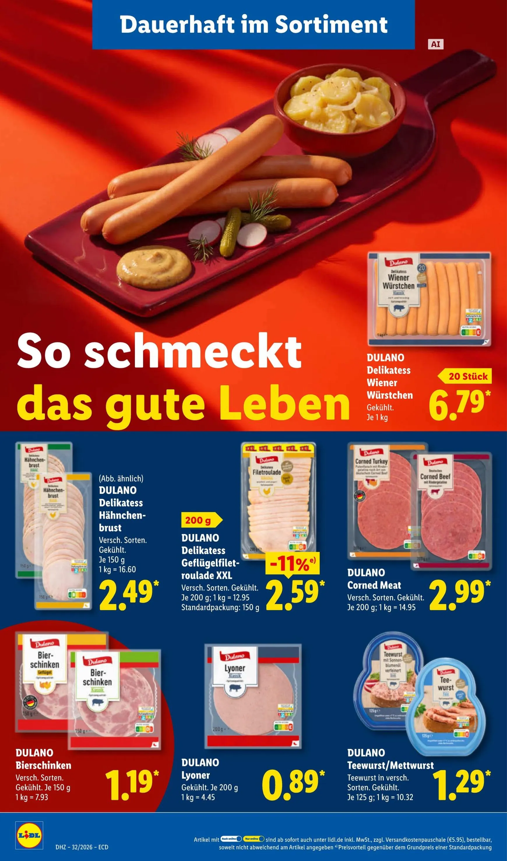 Lidl Prospekt nächste Woche – von Montag 03.08.2026 bis Samstag 08.08.2026 von 3. August bis 8. August 2026 - Prospekt seite 25