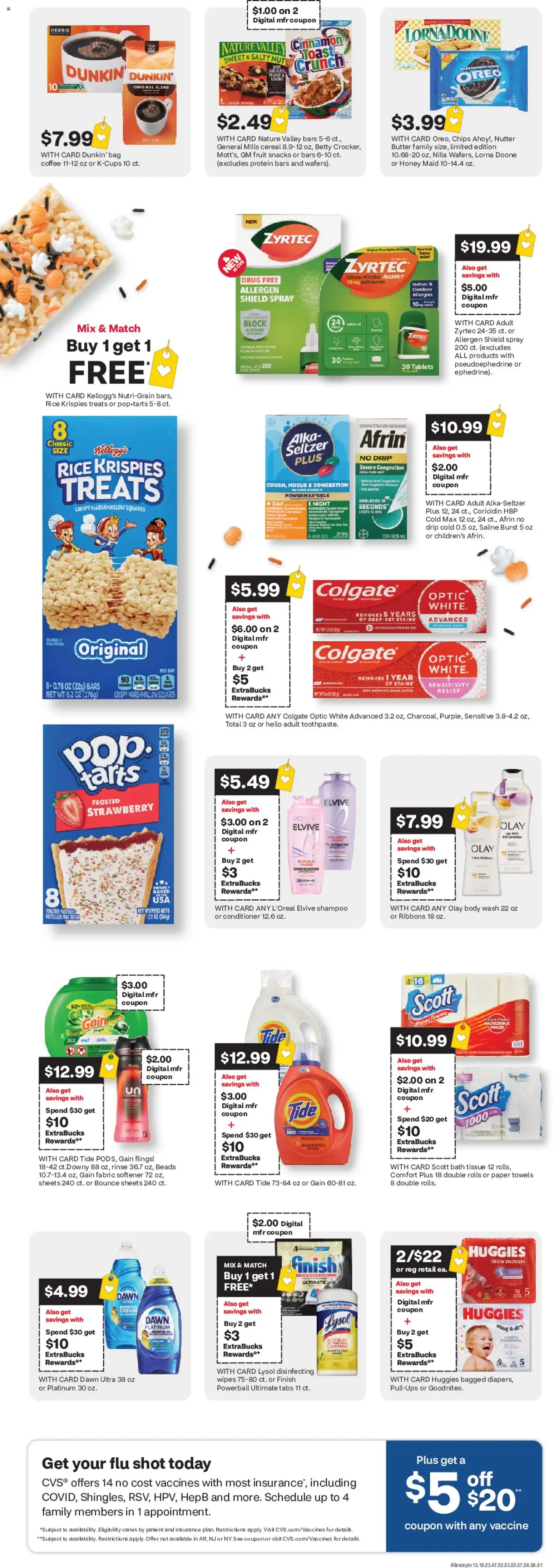 Weekly ad CVS Weekly Ad from 10/11/2026 - Flyer, Circular this week from October 11 to October 17 2026 - Page 2