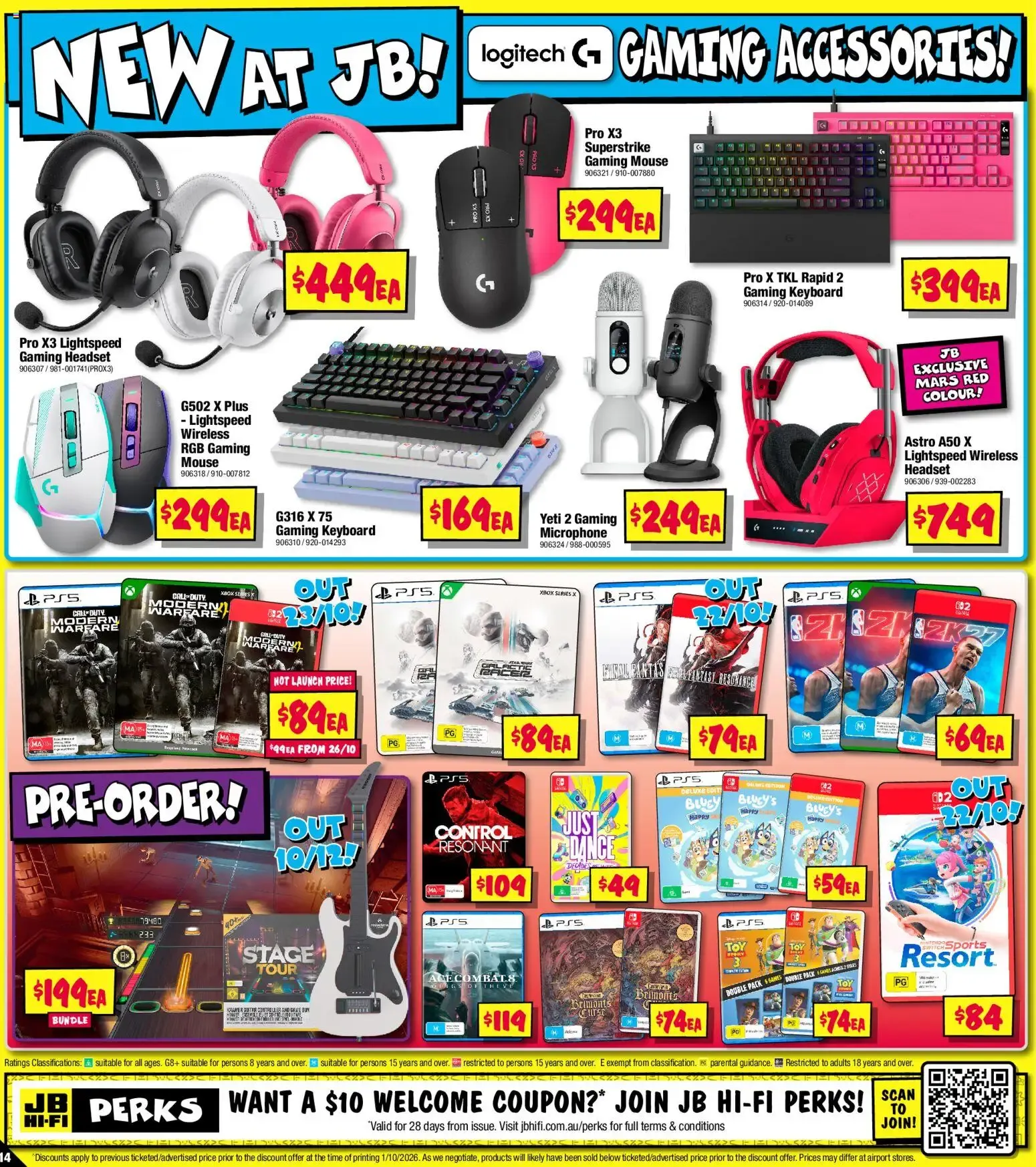 JB Hi-Fi catalogue - 15/10/2026 > weekly / monthly specials - Catalogue valid from 15 October to 28 October 2026 - page 14