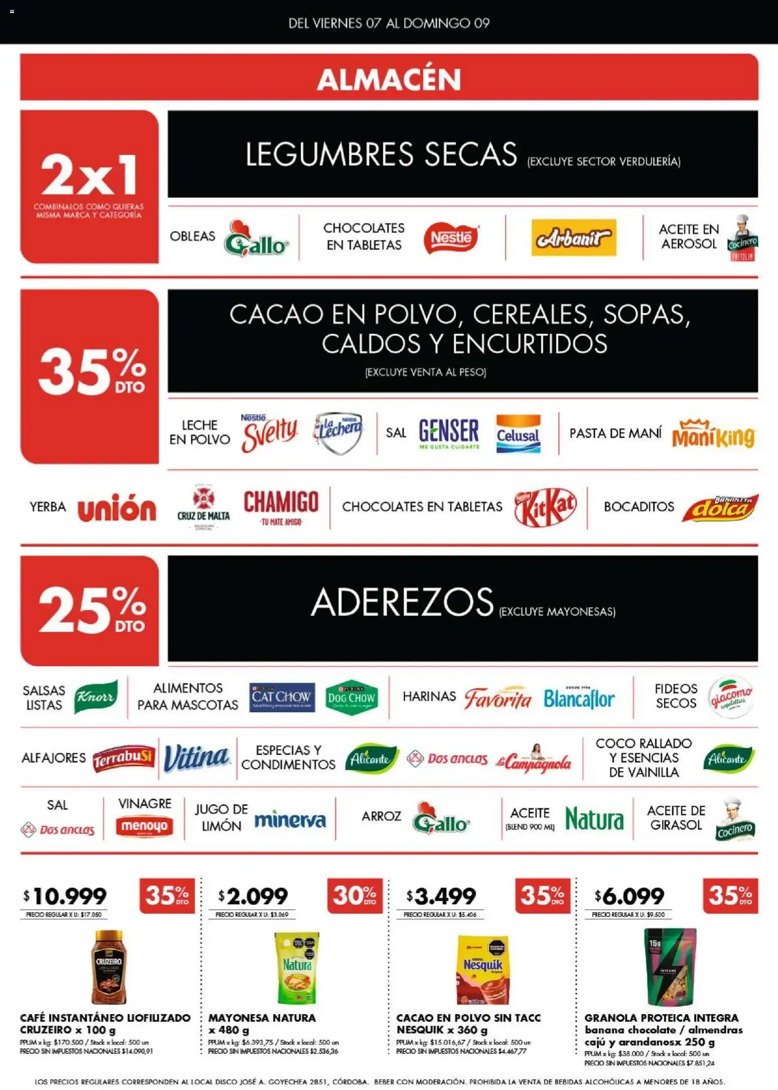 Ofertas de Disco - Ofertas Córdoba del 07/08/2026 - 09/08/2026 7 de agosto al 9 de agosto 2026 - Página 3 del catálogo