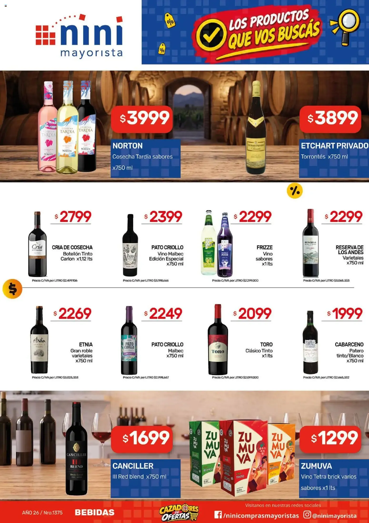 Ofertas de NINI Mayorista catálogo del 05/10/2026 - 11/10/2026 5 de octubre al 11 de octubre 2026 - Página 19 del catálogo
