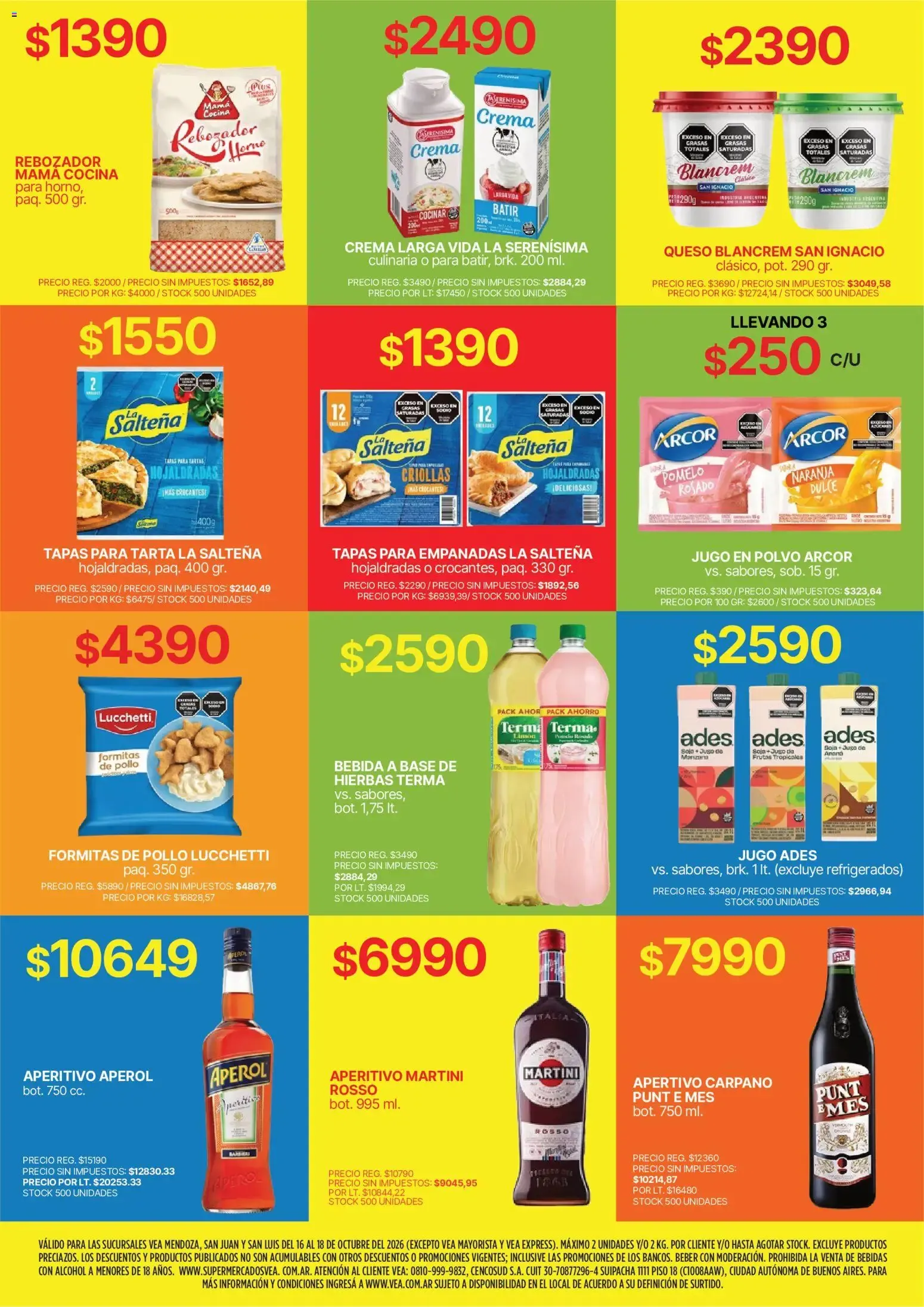Ofertas de Vea - Fin de semana Cuyo del 16/10/2026 - 18/10/2026 16 de octubre al 18 de octubre 2026 - Página 9 del catálogo